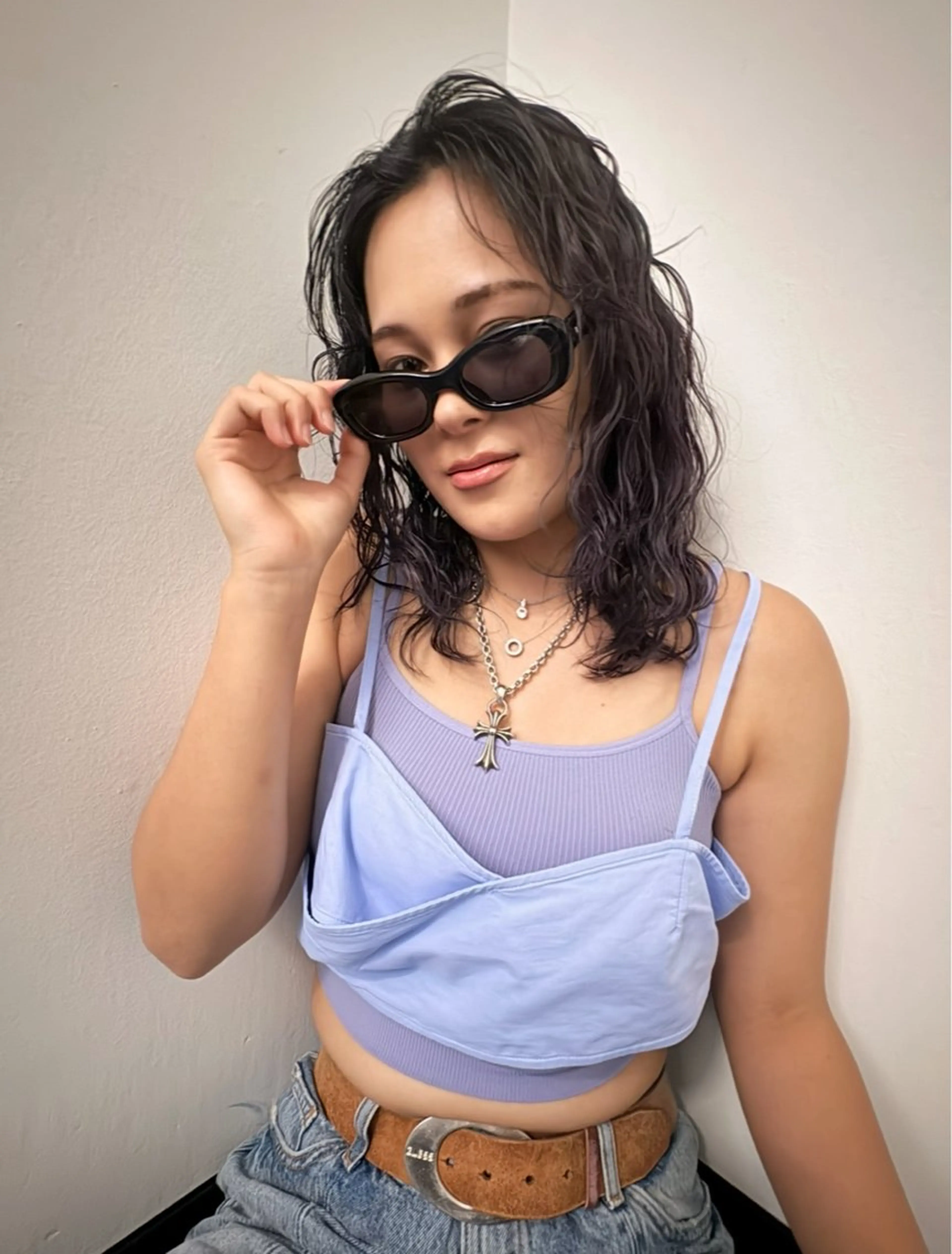 ミディアム カラー HAZEL所属・大山 茶子のヘアスタイル