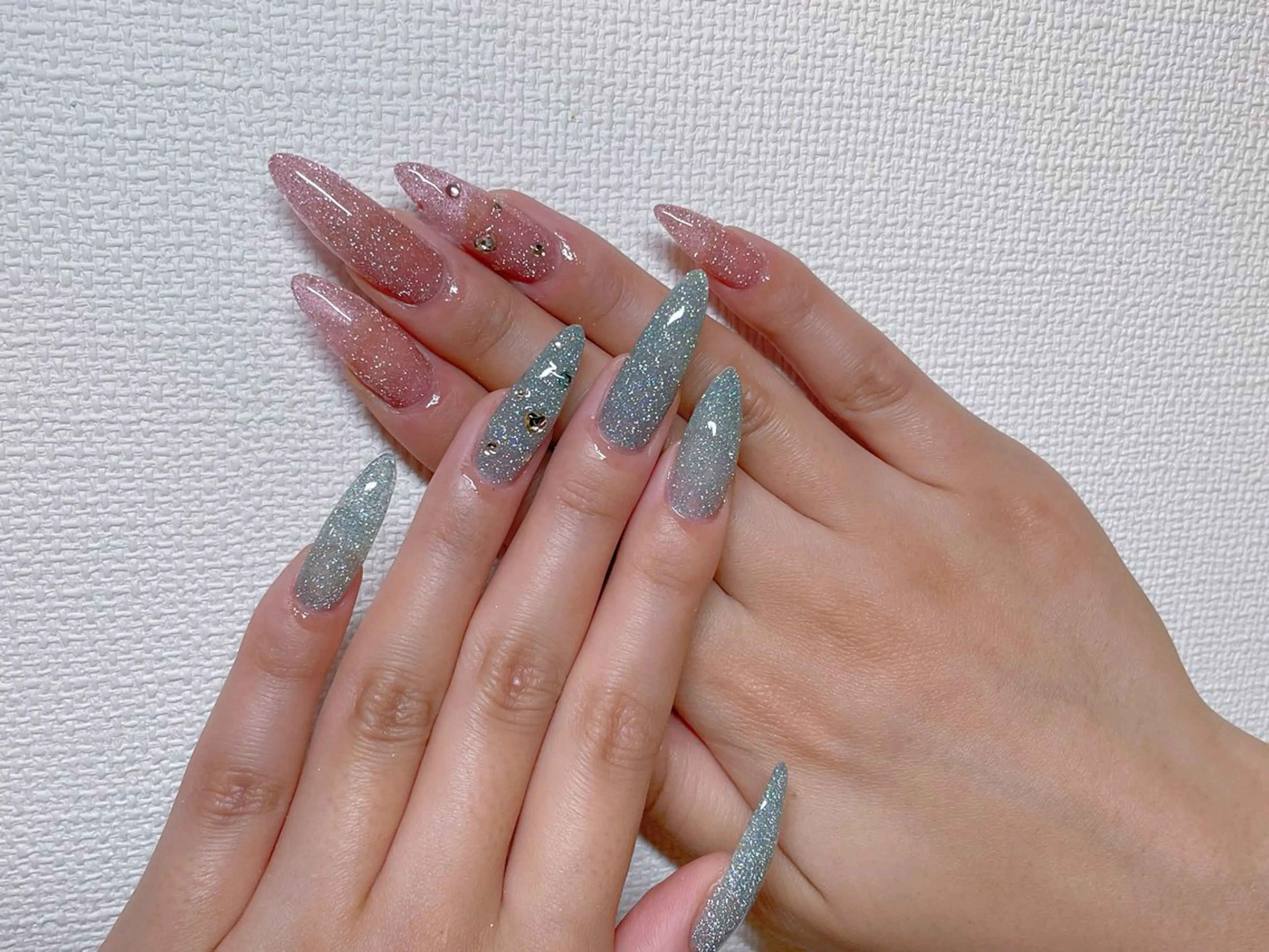 ネイル ラメ(グリッター) ハンドネイル エン Nail salonのネイルデザイン