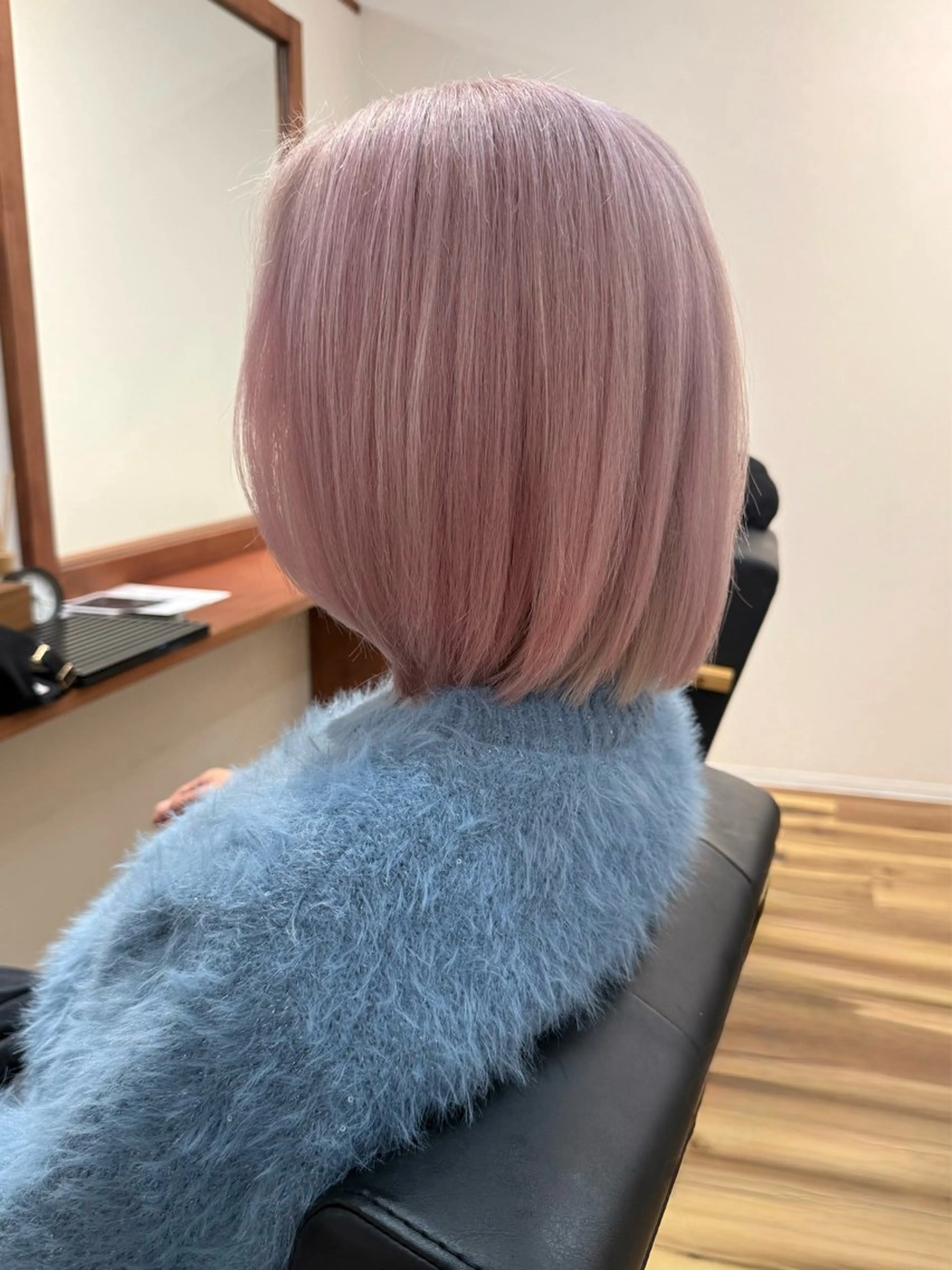 ショート カラー カット ヘアカラー トリートメント 髪質改善カラー ケアブリーチ/タムのヘアスタイル