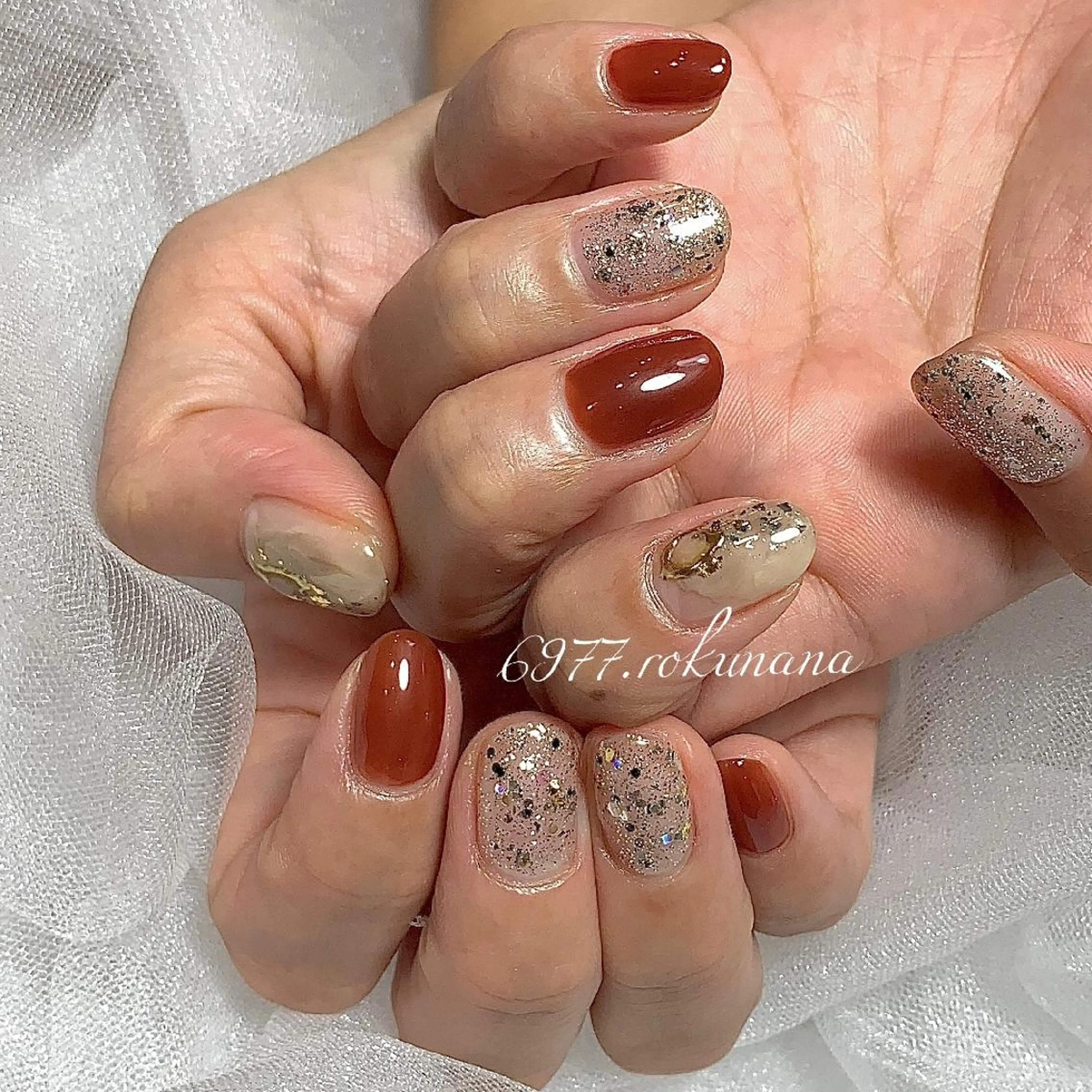 ネイル rokunana 佐野のネイルデザイン