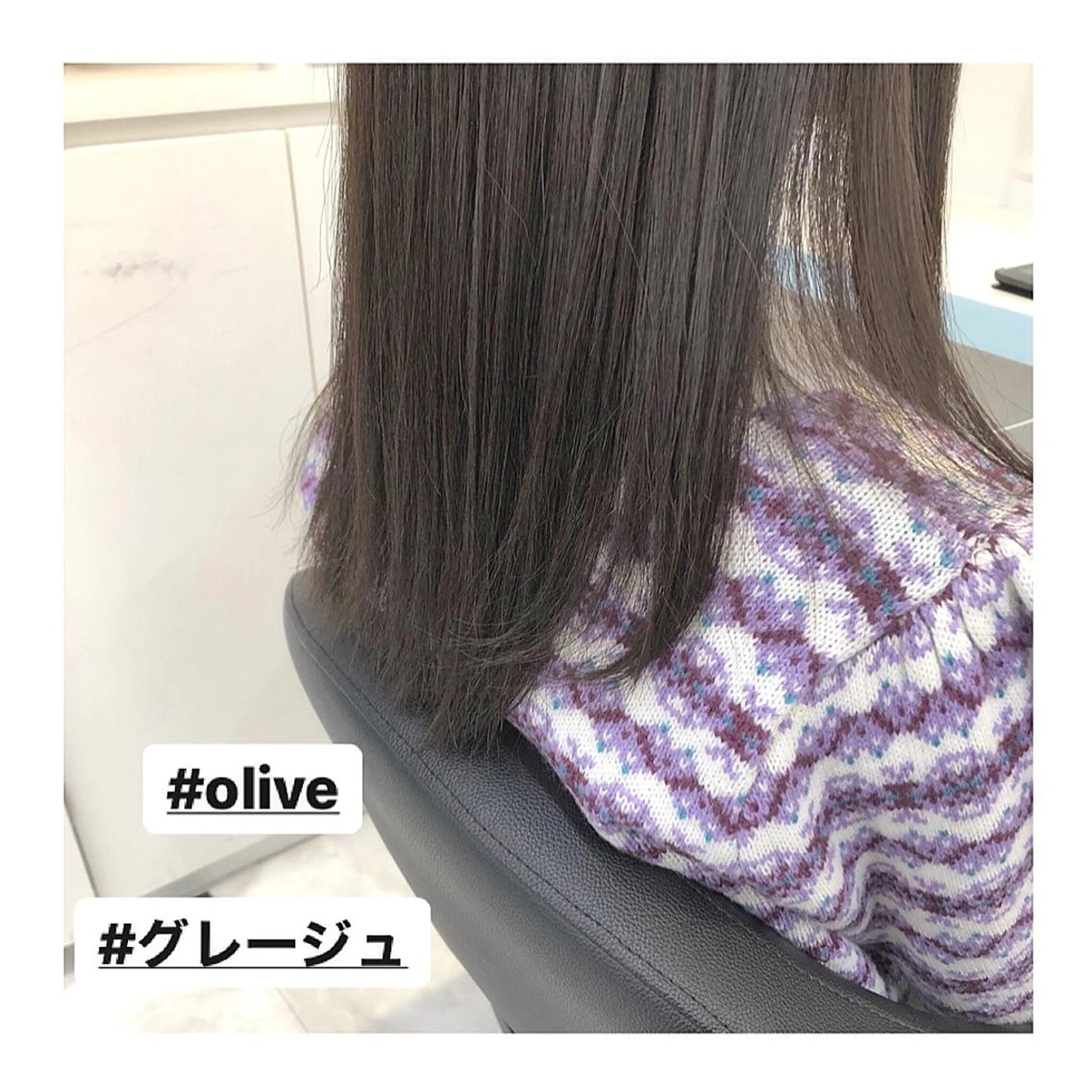 ミディアム カラー グレージュ オリーブグレージュ オリーブグレー ヘアカラー ハイトーン特化🌟 仲川和人のヘアスタイル