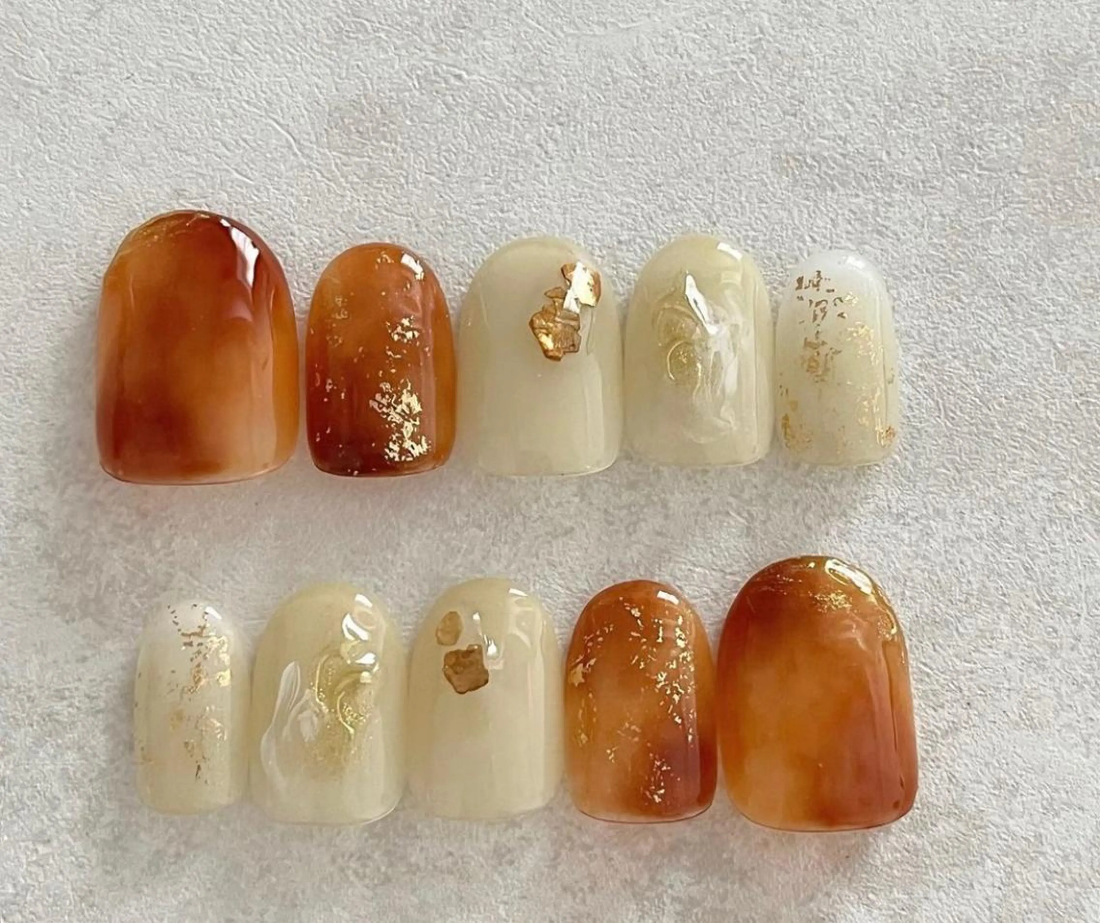 ネイル クリアネイル 長さ出し フレンチネイル 氷ネイル・うるうるネイル マグネットネイル Moana Nail 長さだし専門店のネイルデザイン