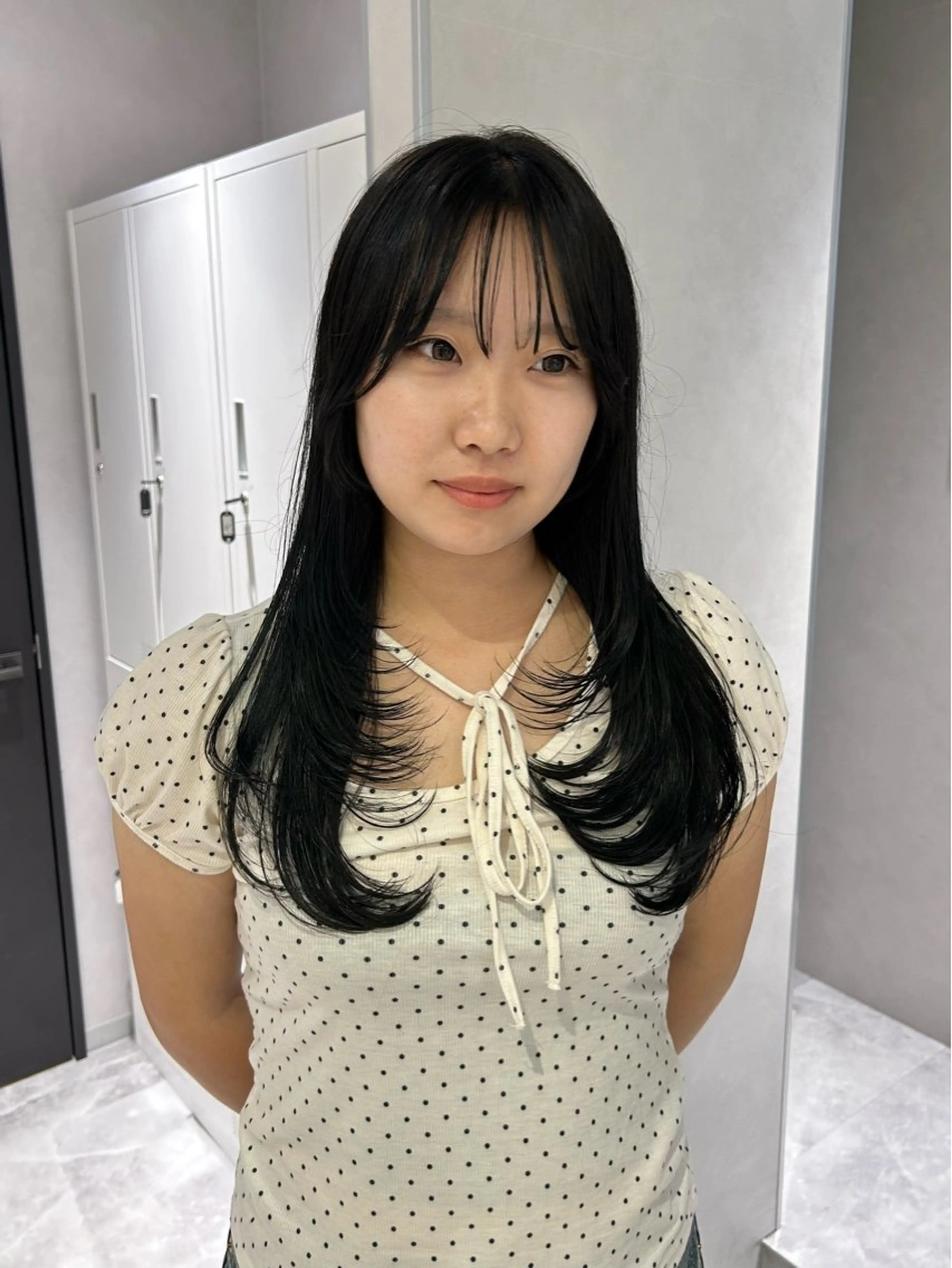ロング レイヤーカット 寺川留以 /カットモデル募集中のヘアスタイル