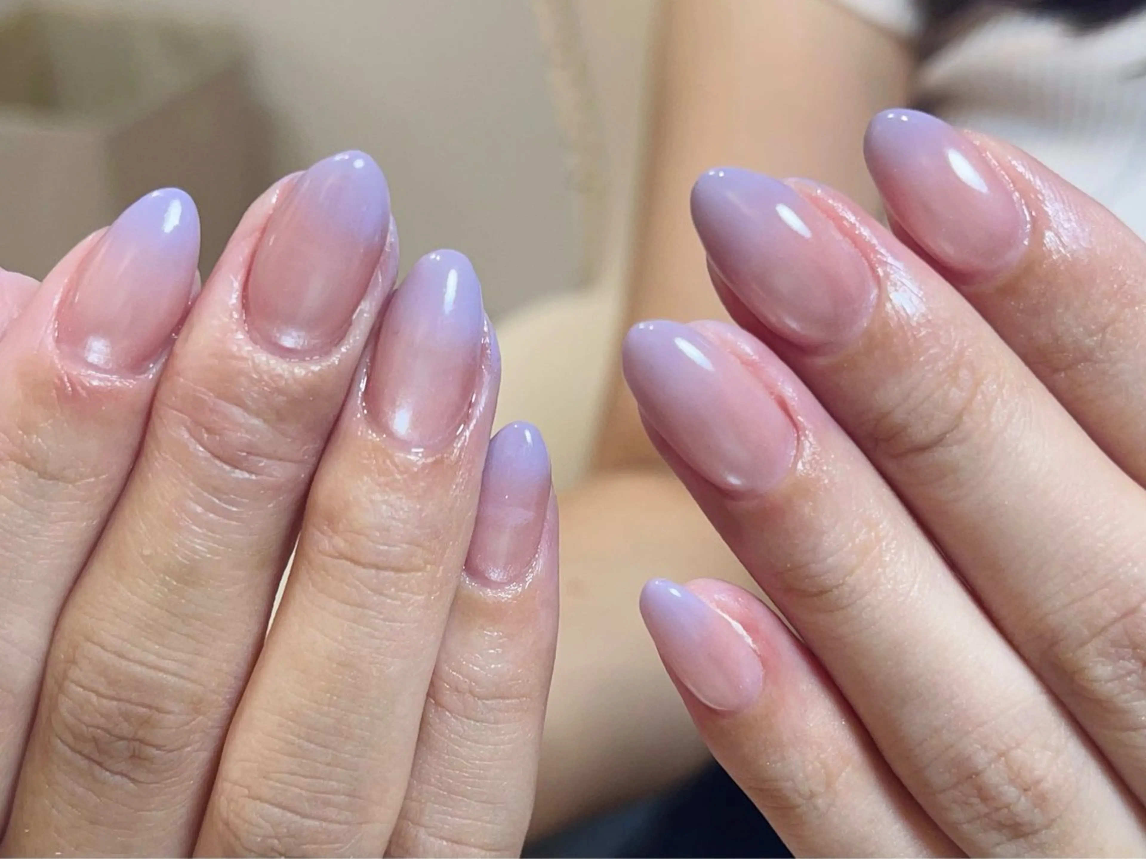 handオフなし★夏ネイル★SNS大人気*ぷるマグxカラ一グラデ一ション9980-7590の写真