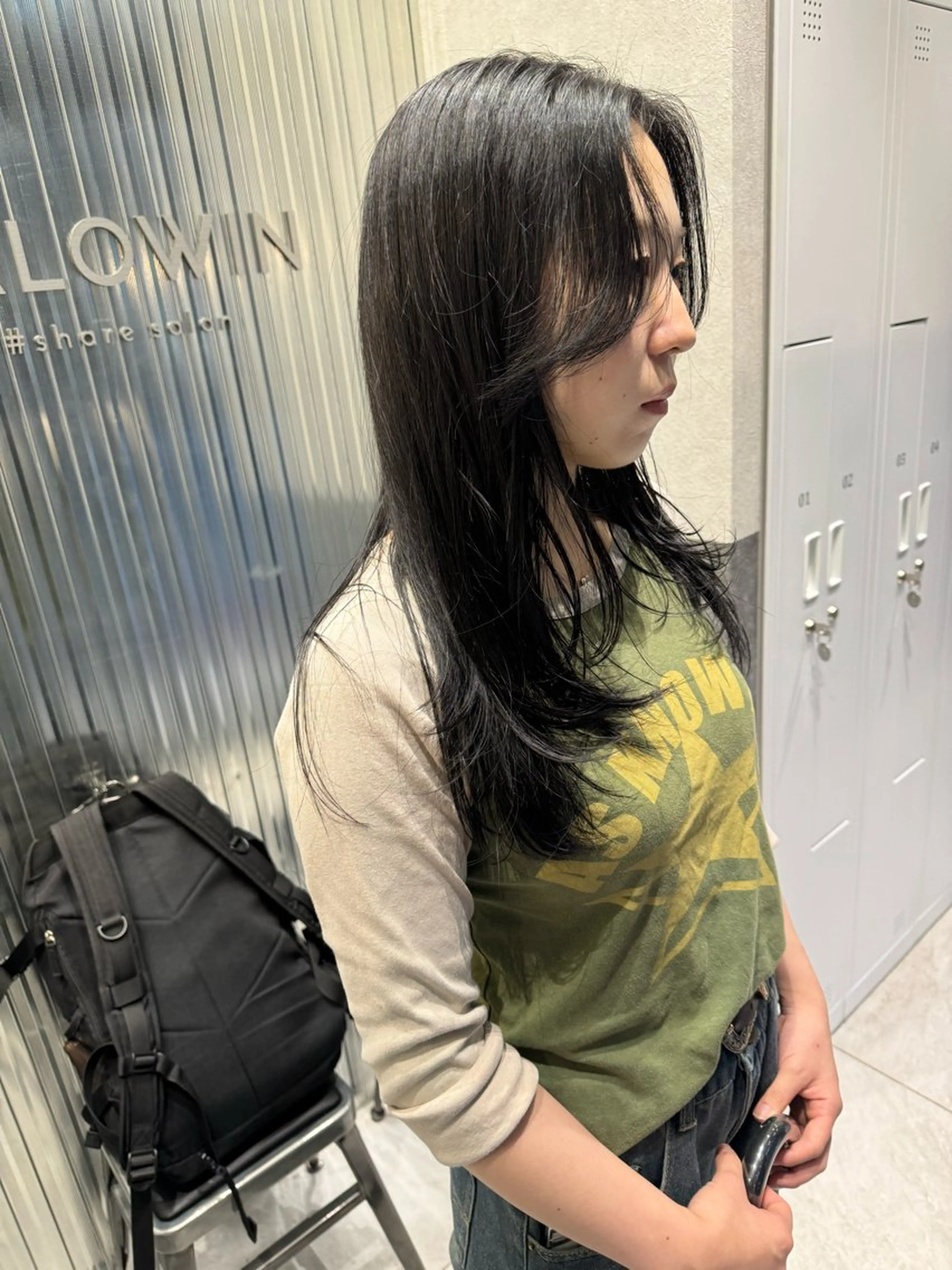 ロング カラー レイヤーカット SALOWIN新潟万代店所属・SaKiho 🎀のヘアスタイル