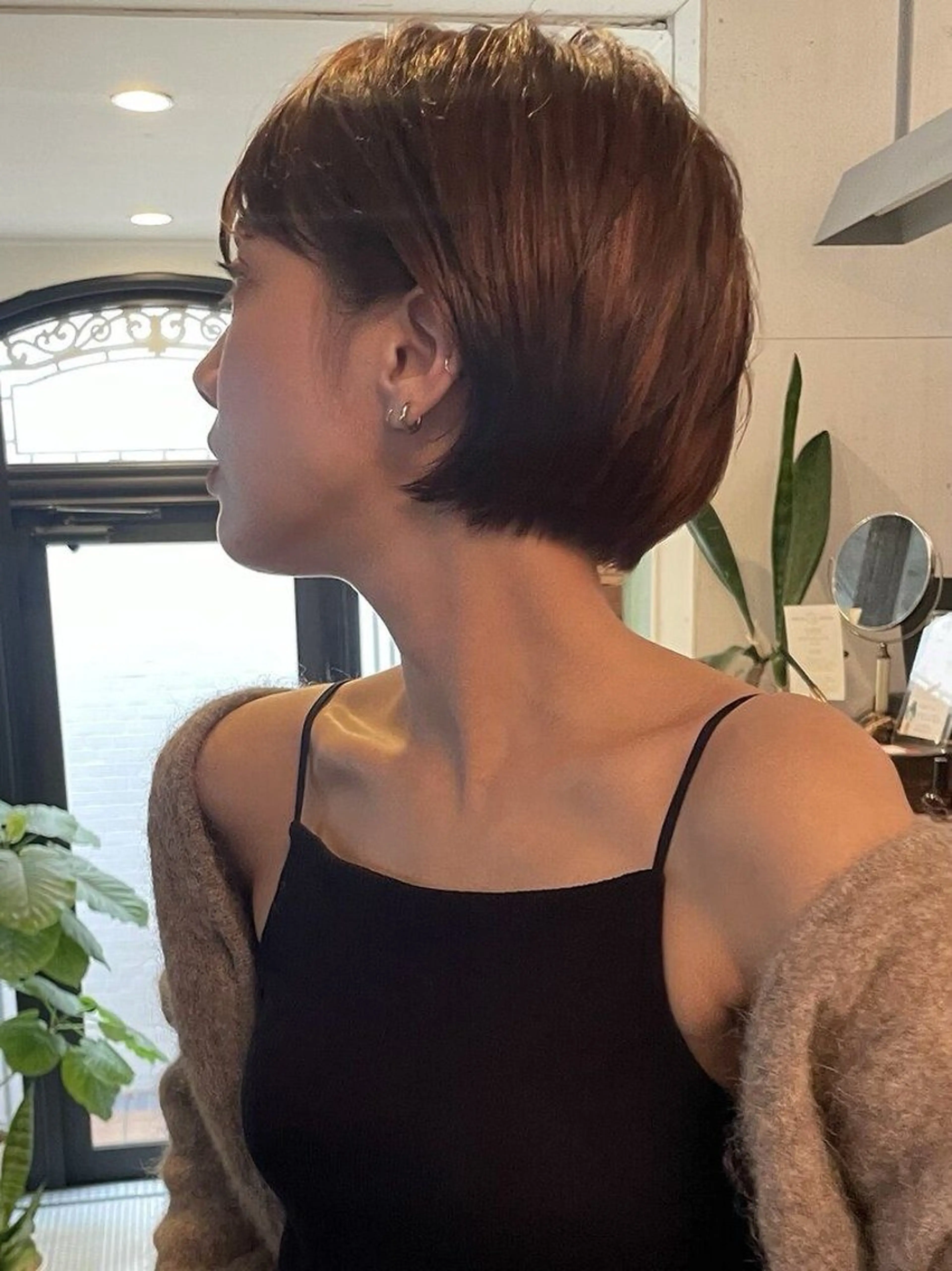 ショート ショート/ボブ/透明 感カラー🎀　emiのヘアスタイル