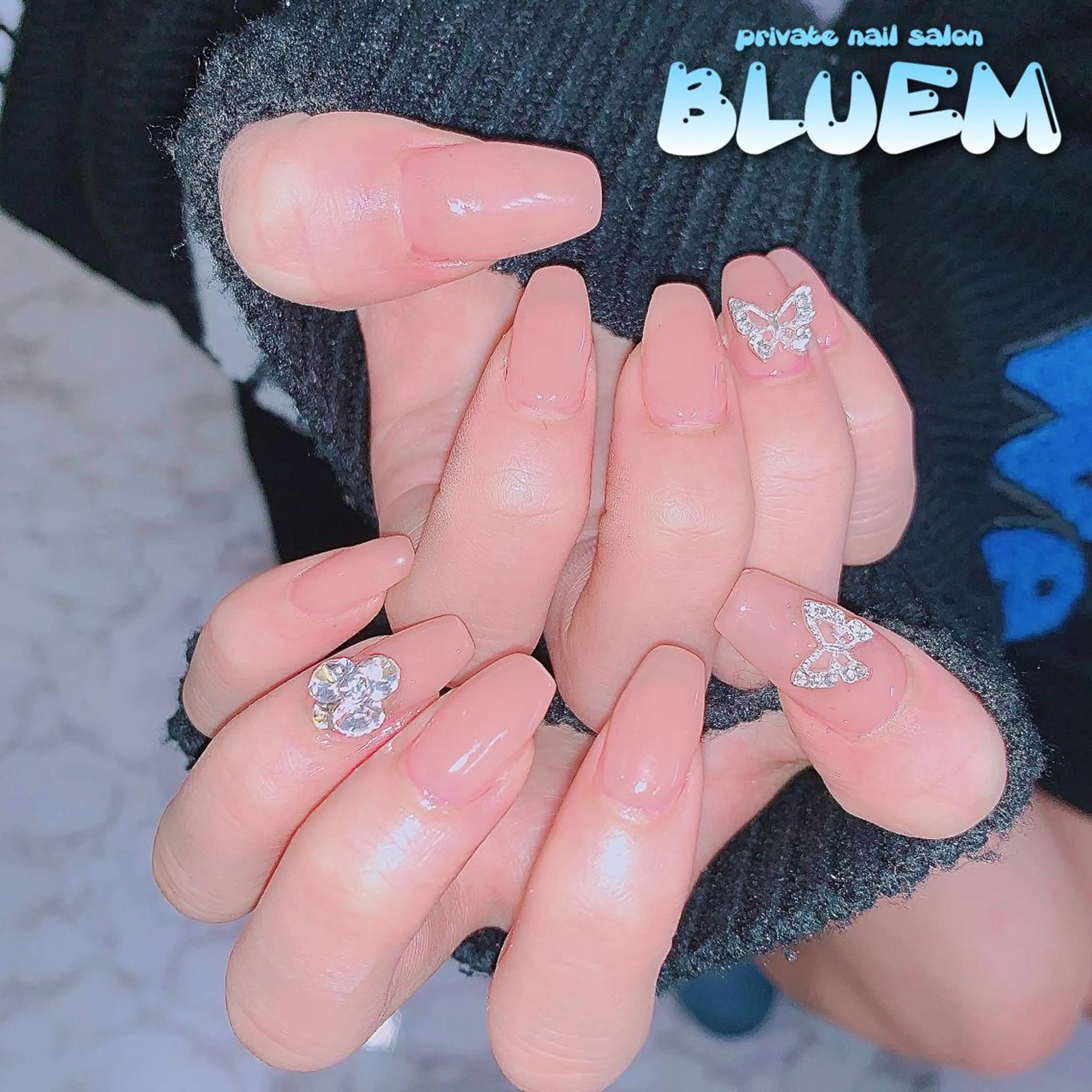 ネイル ハンドネイル BLUEM なな🐶のネイルデザイン