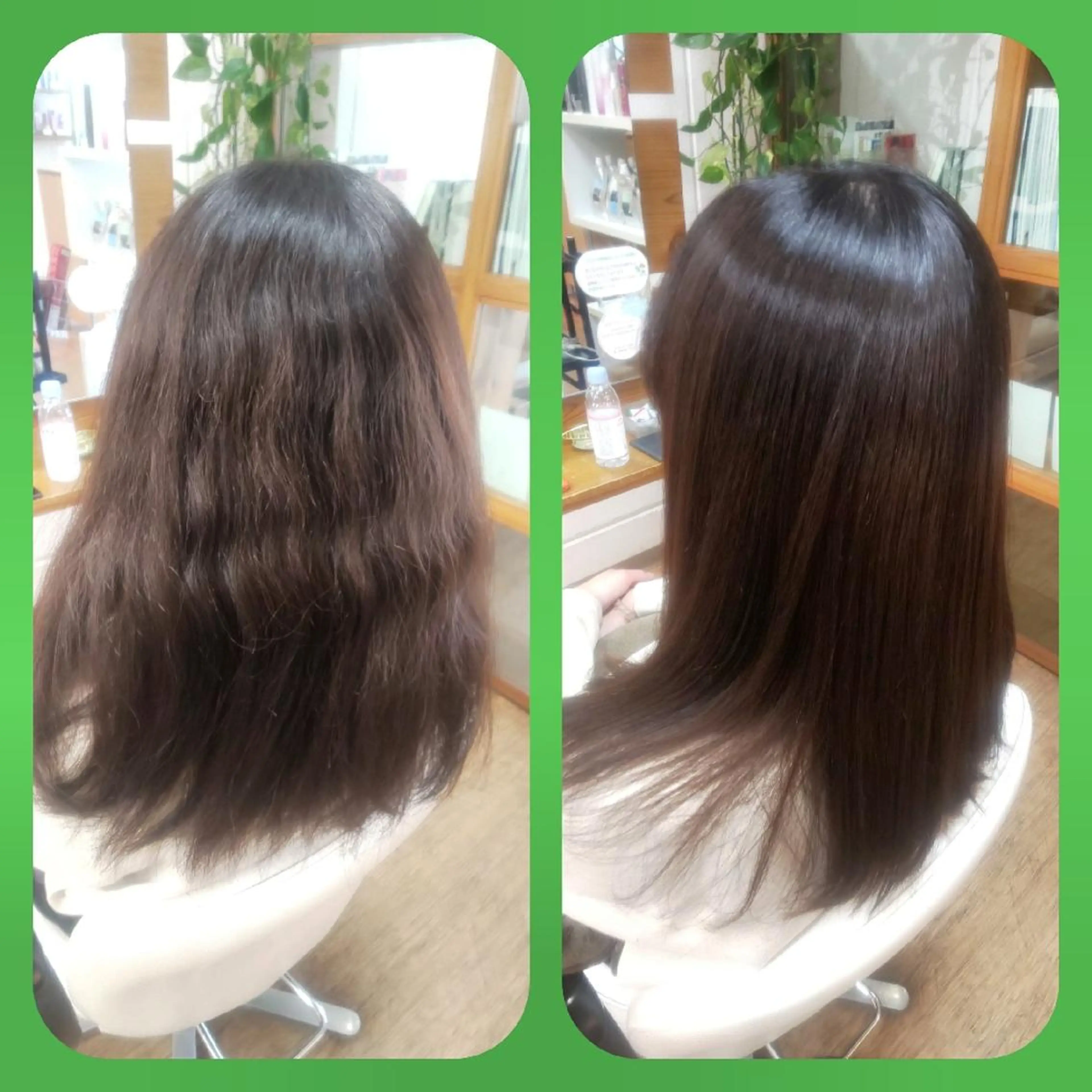 セミロング 縮毛矯正 石原 生太  のヘアスタイル
