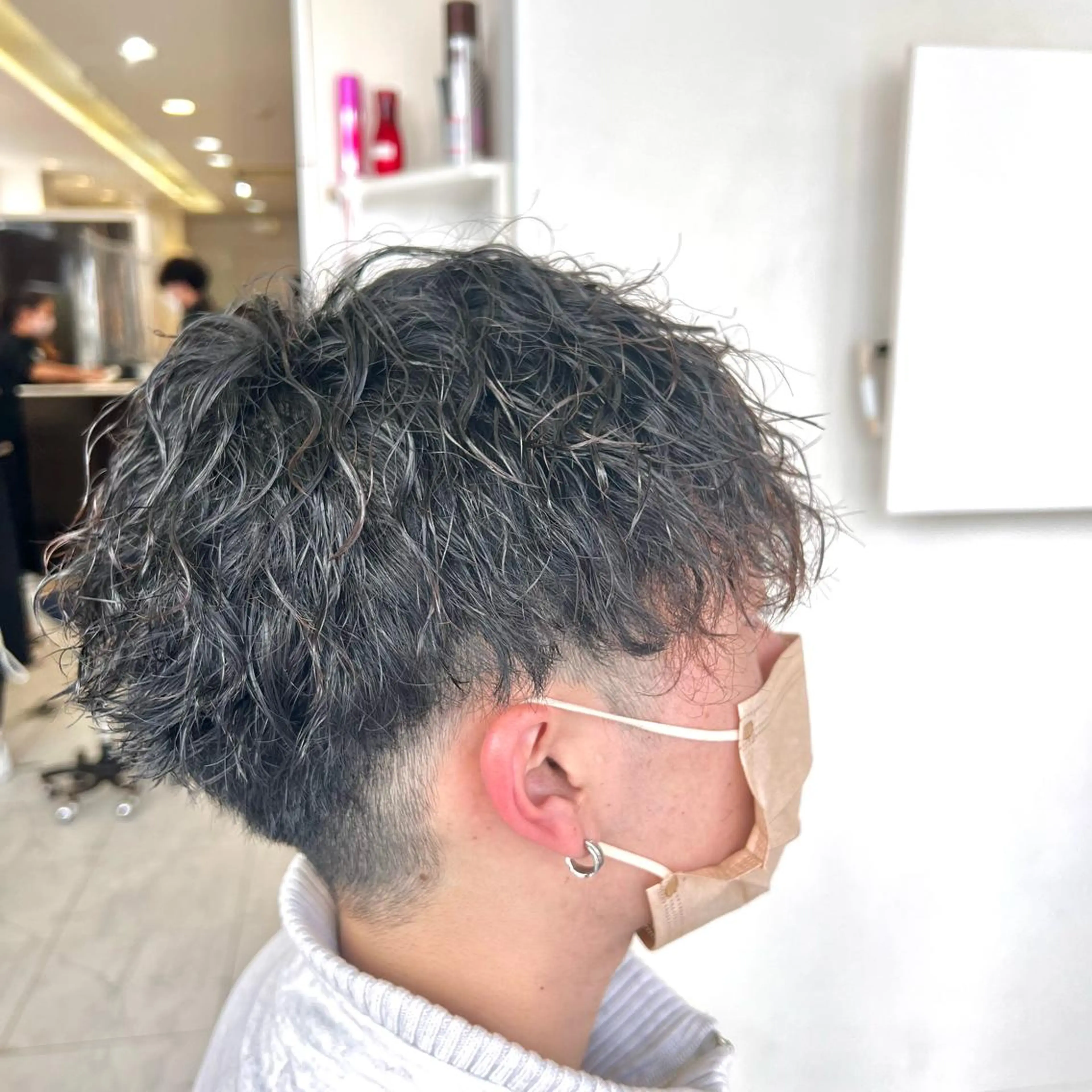 パーマ メンズ アグヘアーシータ所属・🤩メンズカット/ パーマ山本🤩のヘアスタイル