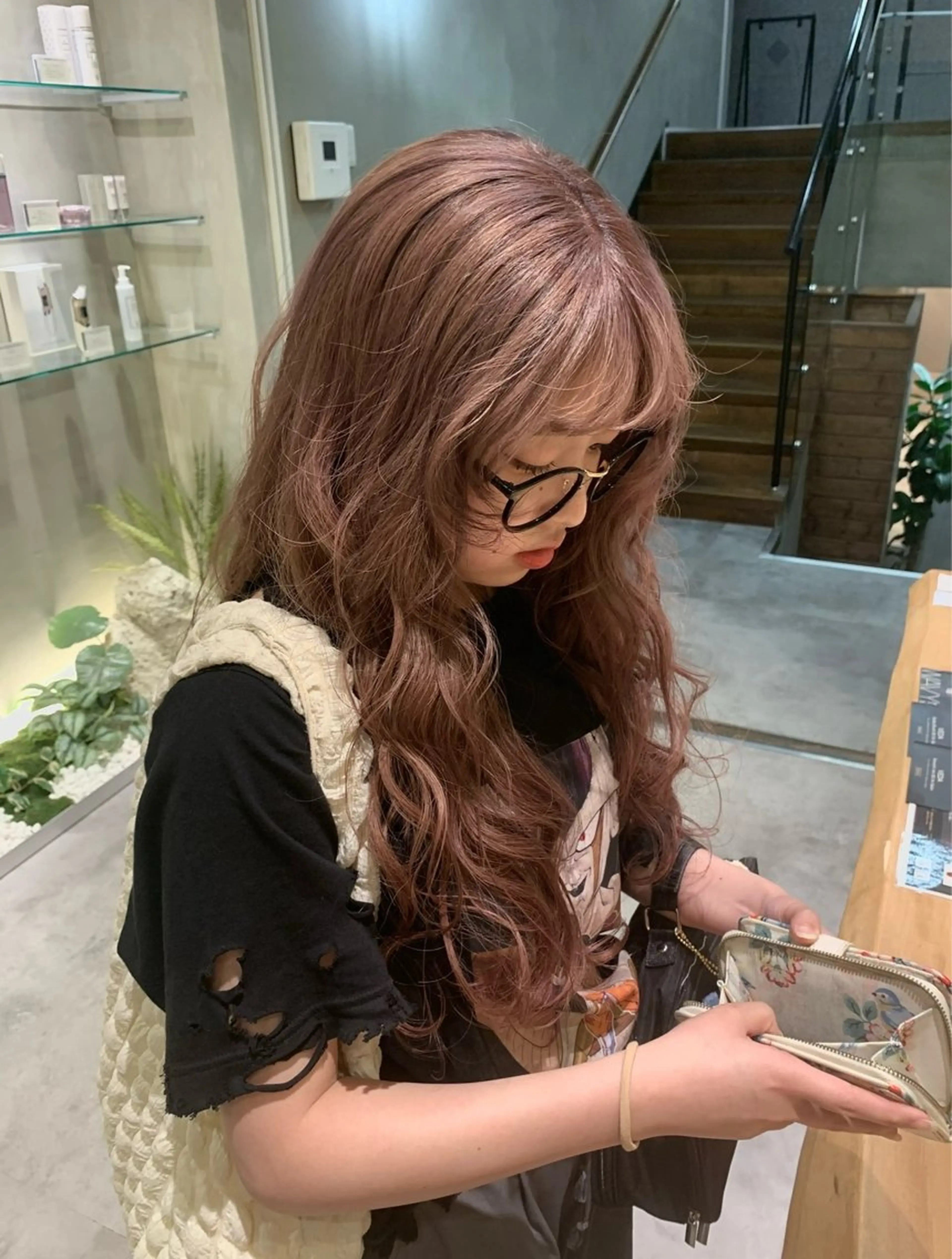 《透明感no.1》ブリーチなしダブルカラー+トリートメントの写真