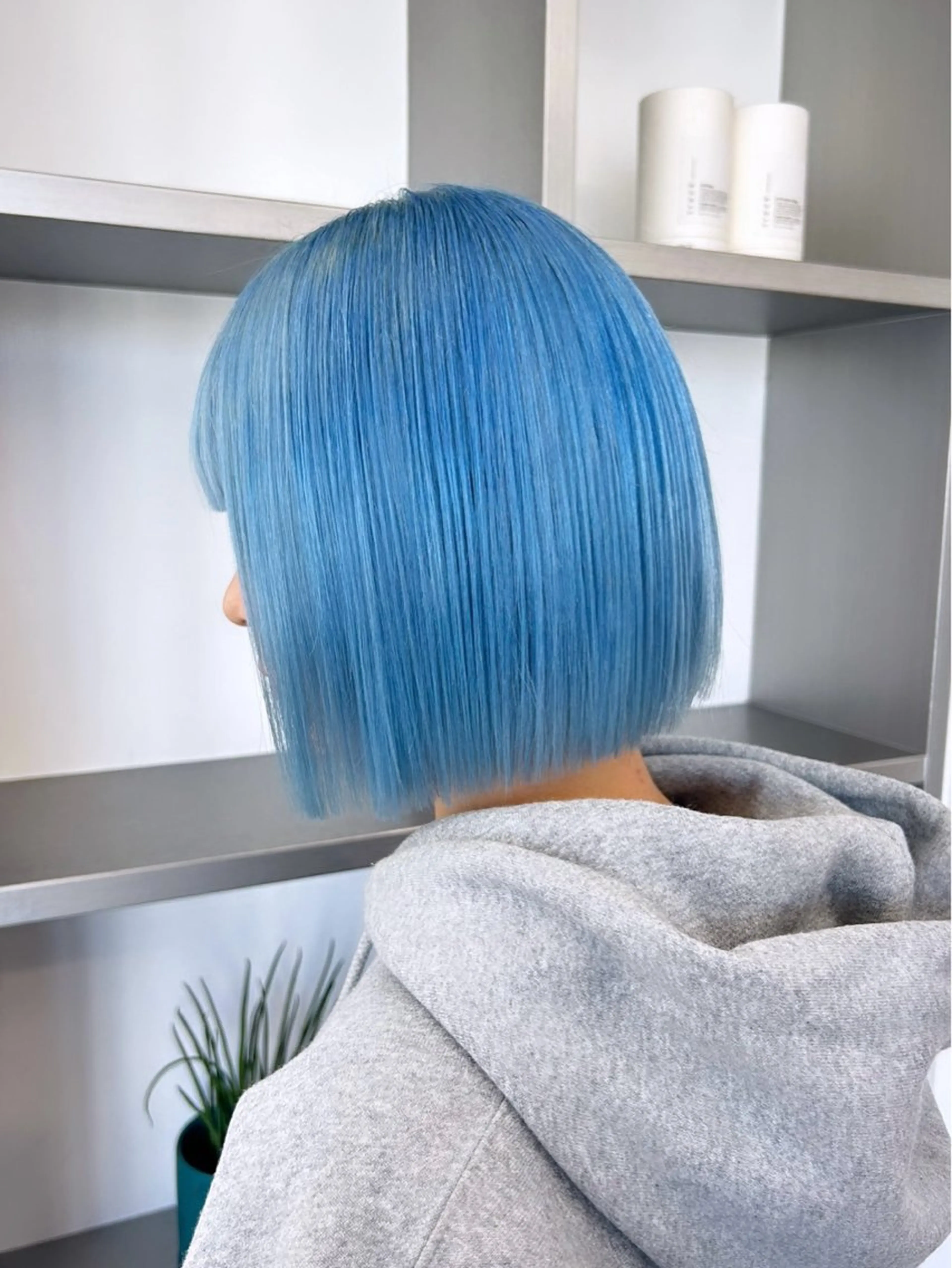 ミディアム ミディアムパーマ ボブ エクステ 外国人風カラー 卒業式のヘアスタイル カット ヘアカラー MiRI💜地毛級 エクステ✖似合わせ技のヘアスタイル