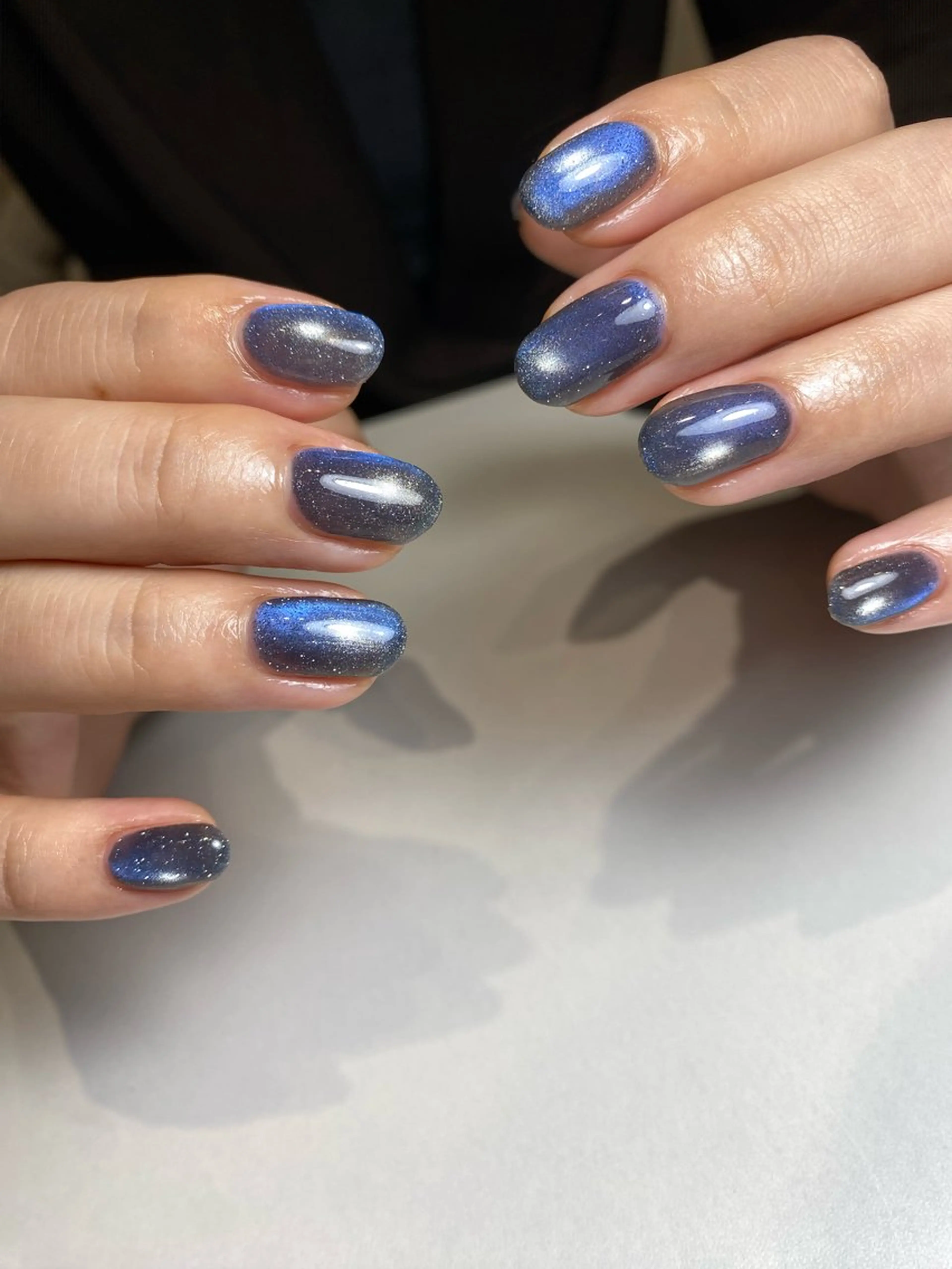 ネイル フラッシュネイル マグネットネイル EYE&NAIL YUZUME銀座店【パリジェンヌ/フラットラッシュ/アイブロウ/パラジェル】所属・YUZUME銀座店 SHOKOのネイルデザイン