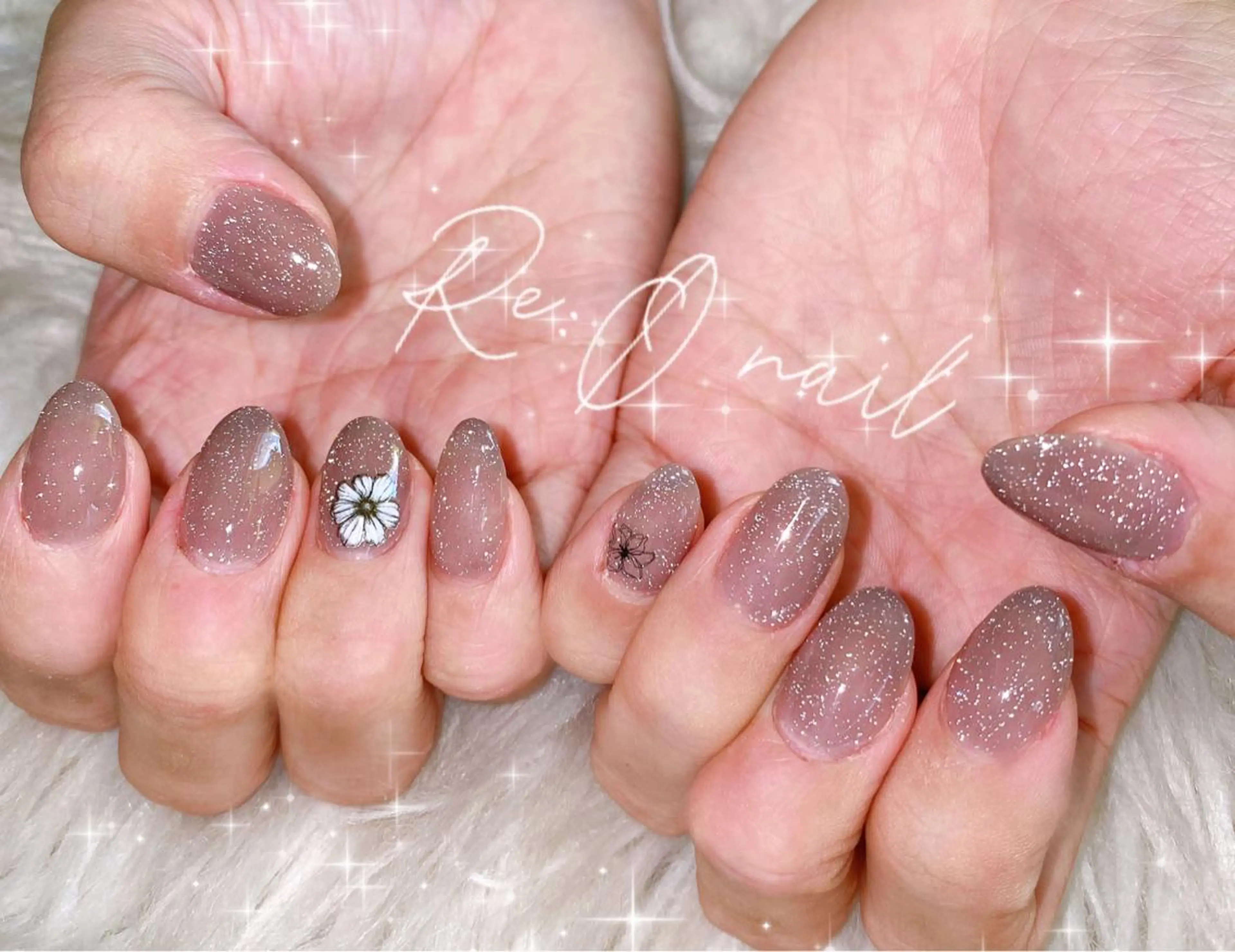 ネイル フラッシュネイル ハンドネイル Re:Ø nail 🩵TSUJIのネイルデザイン