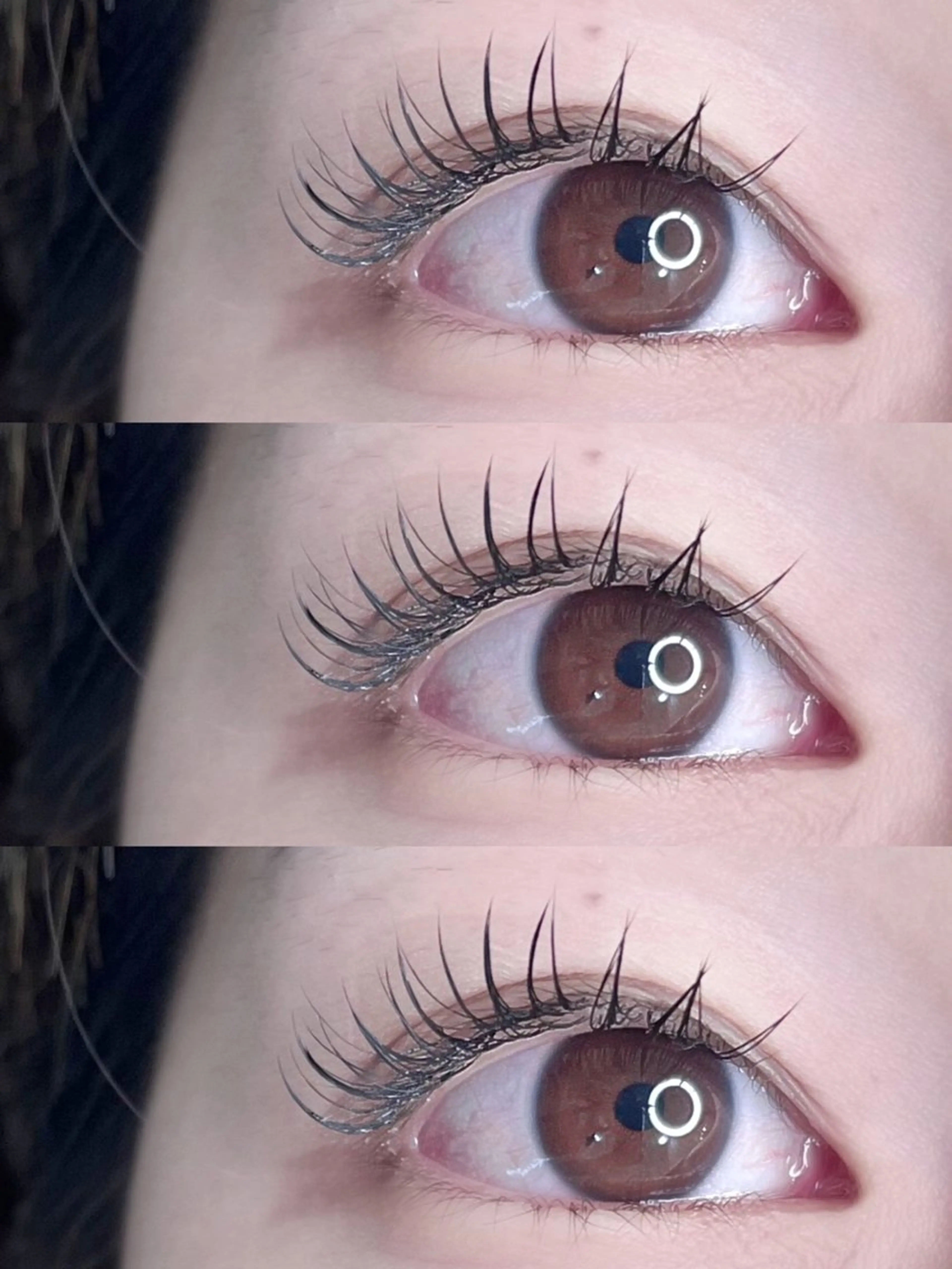 マツエク・マツパ フラットラッシュ eyelash salon M所属・M. yuinaのマツエク・マツパデザイン