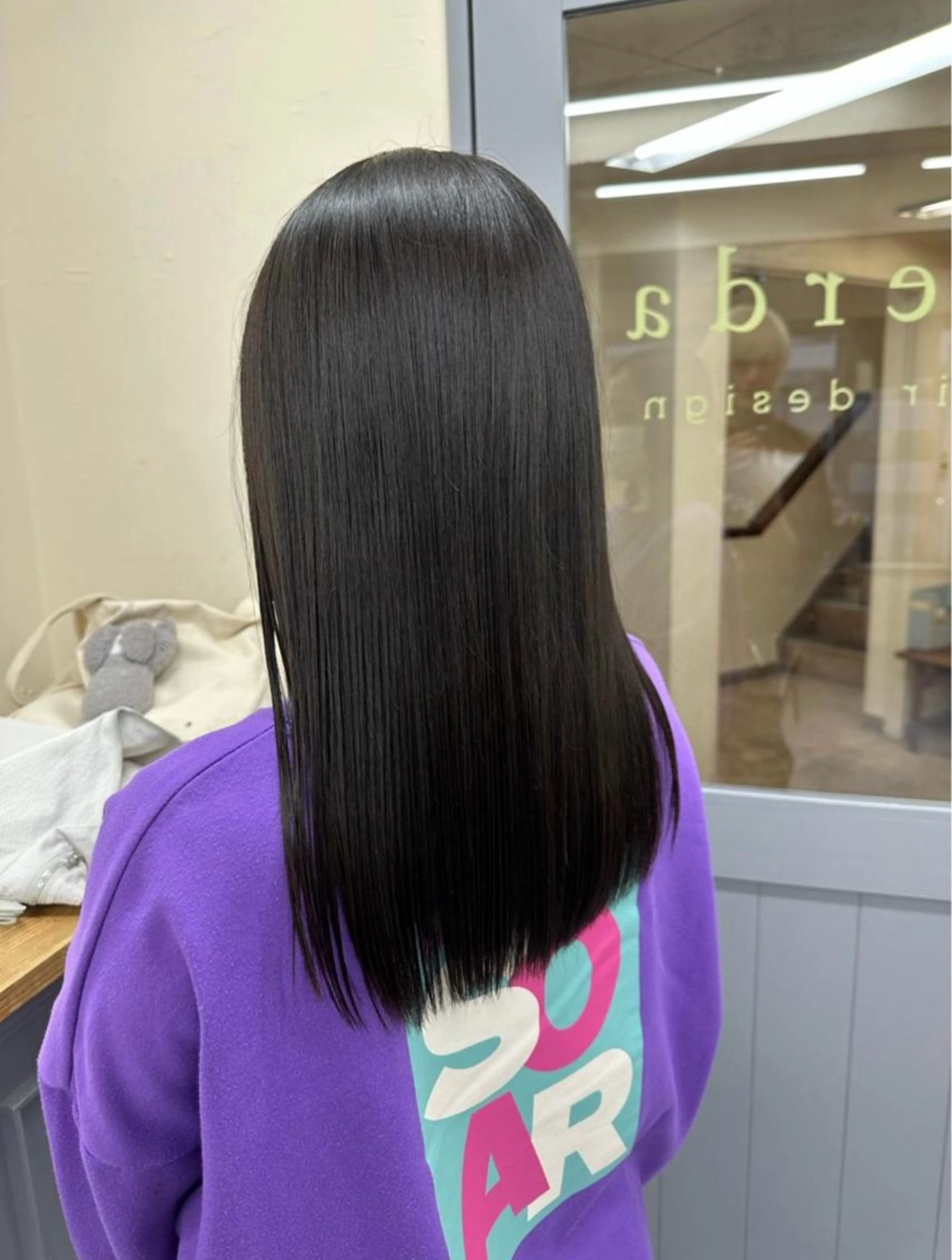 ロング 池袋🫧mio🫧 透明感ワンカラー🫧のヘアスタイル