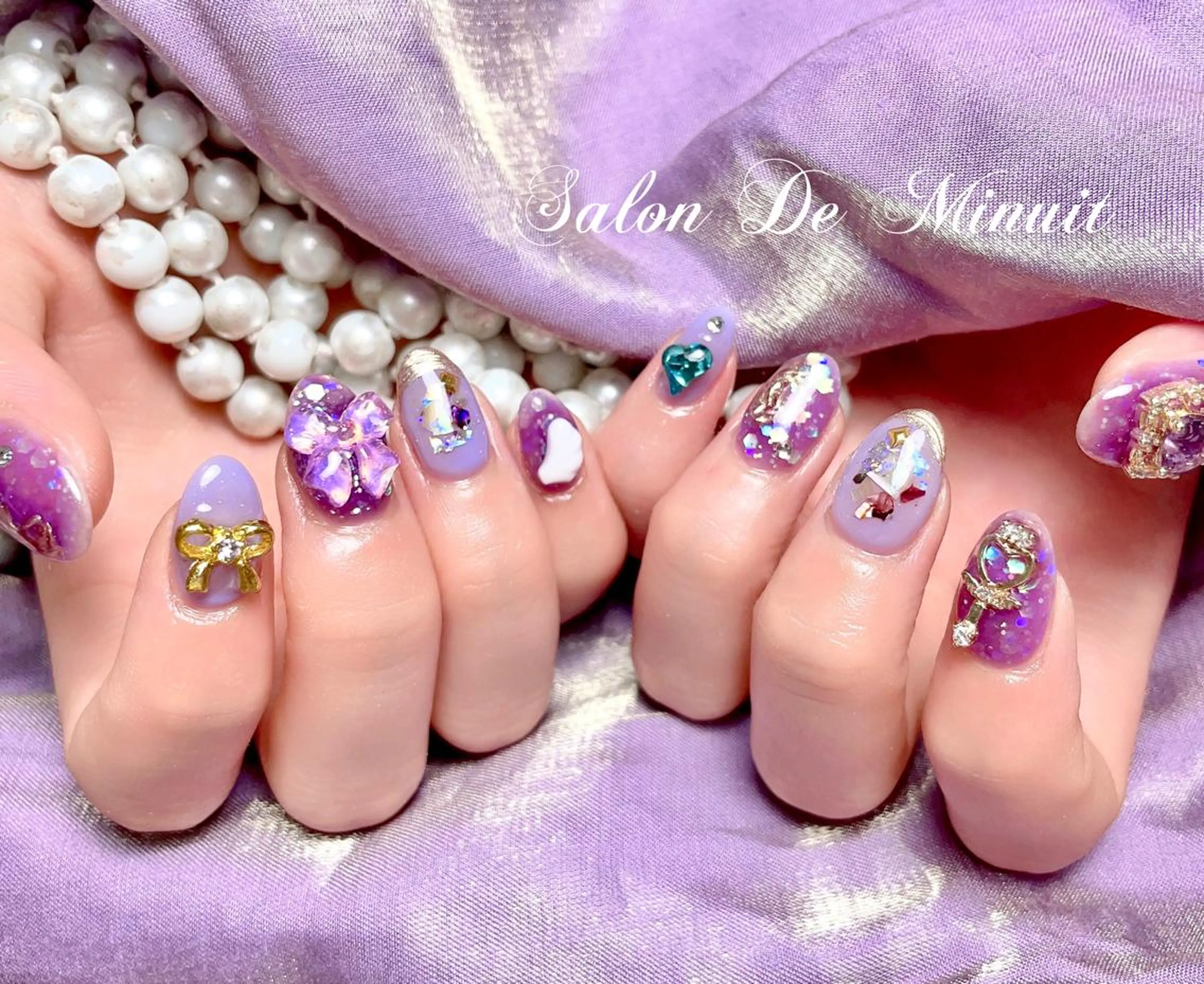 ネイル ハンドネイル ハンドケア Salon de Minuit🦩のネイルデザイン