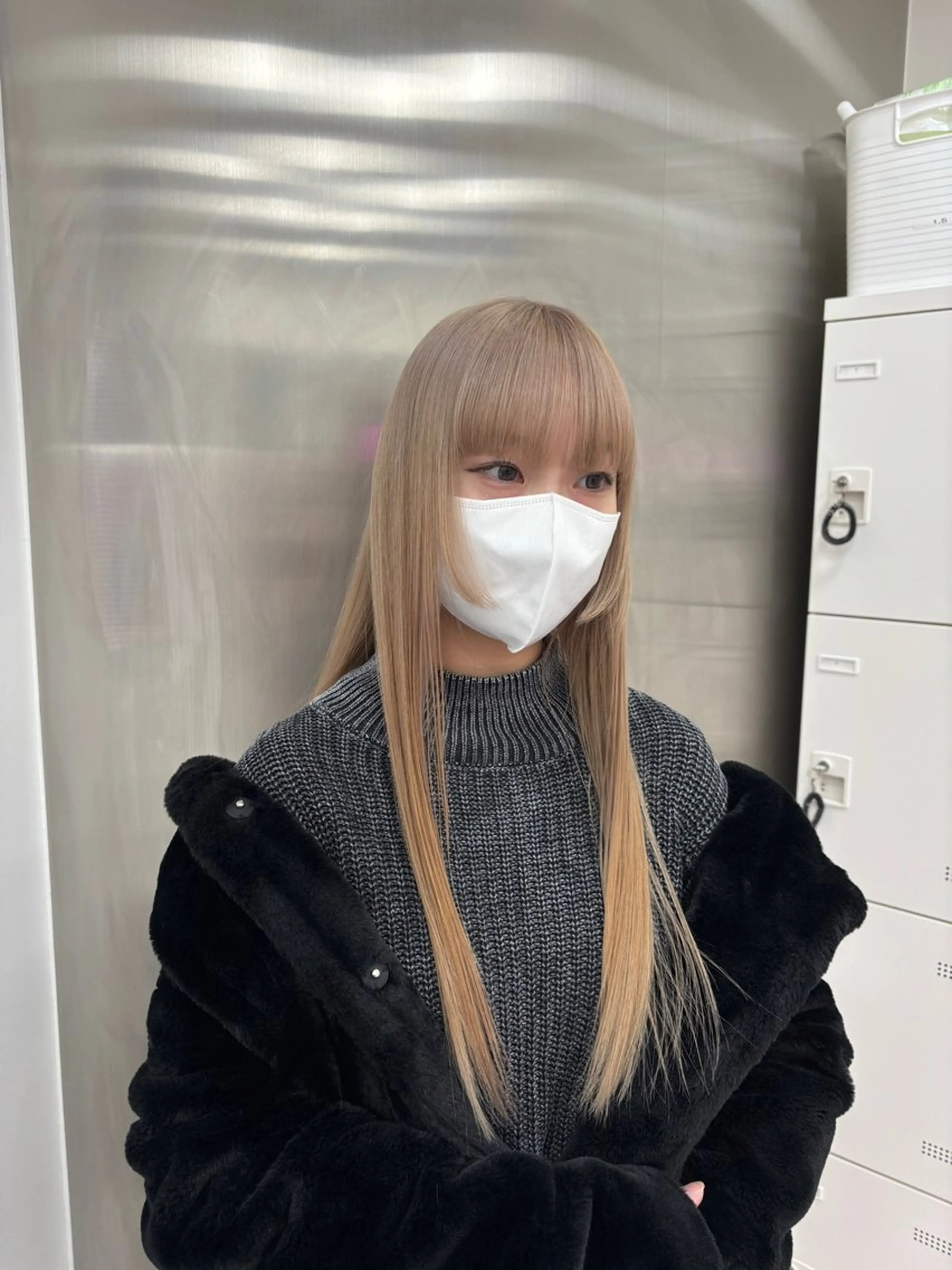 ロング キッズ ヘアカラー トリートメント ヘッドスパ ヘアセット 表参道ハッシュカット レイヤー/リノンのヘアスタイル