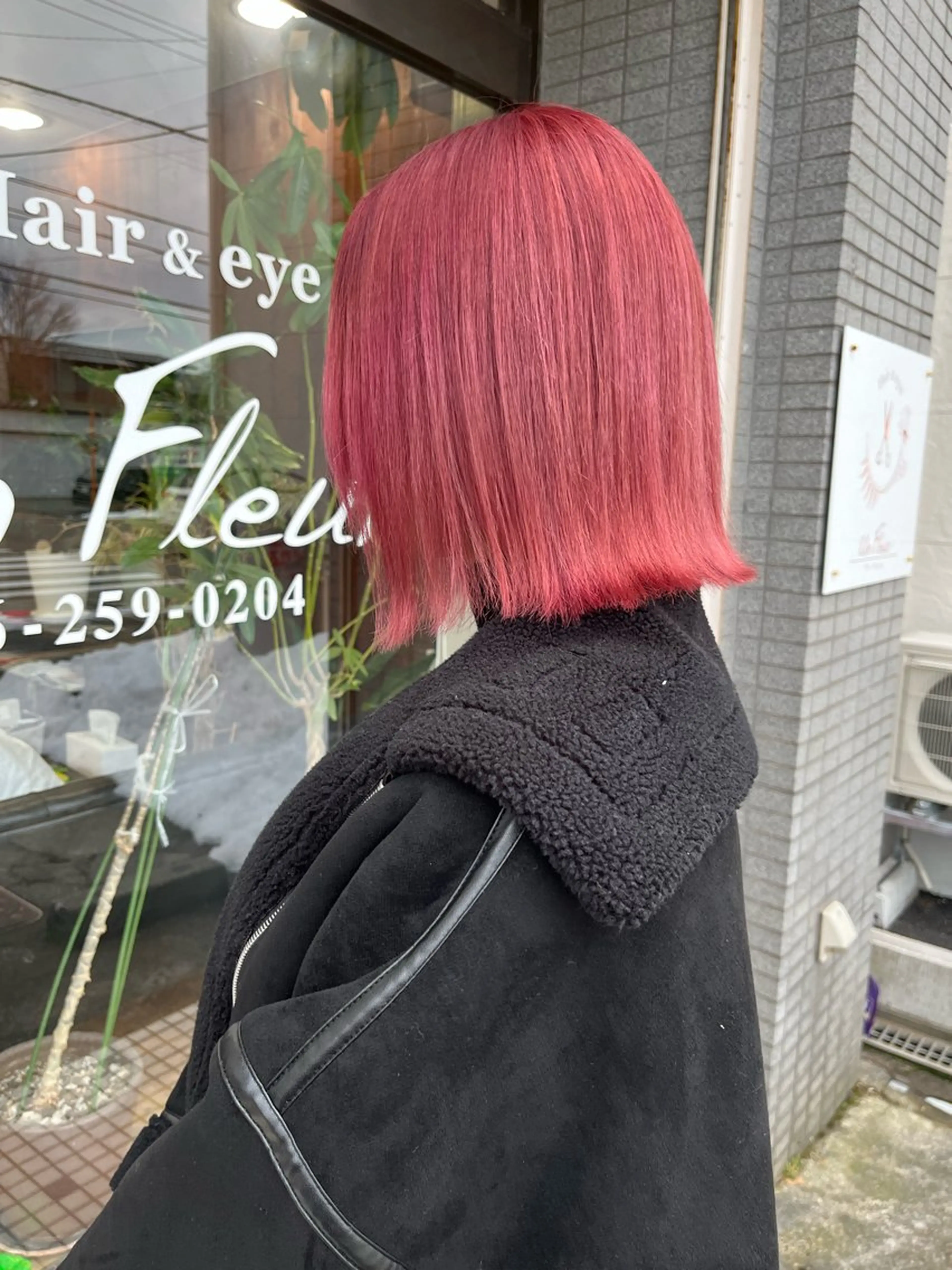 ミディアム Un Fleur所属・立野 希沙のヘアスタイル