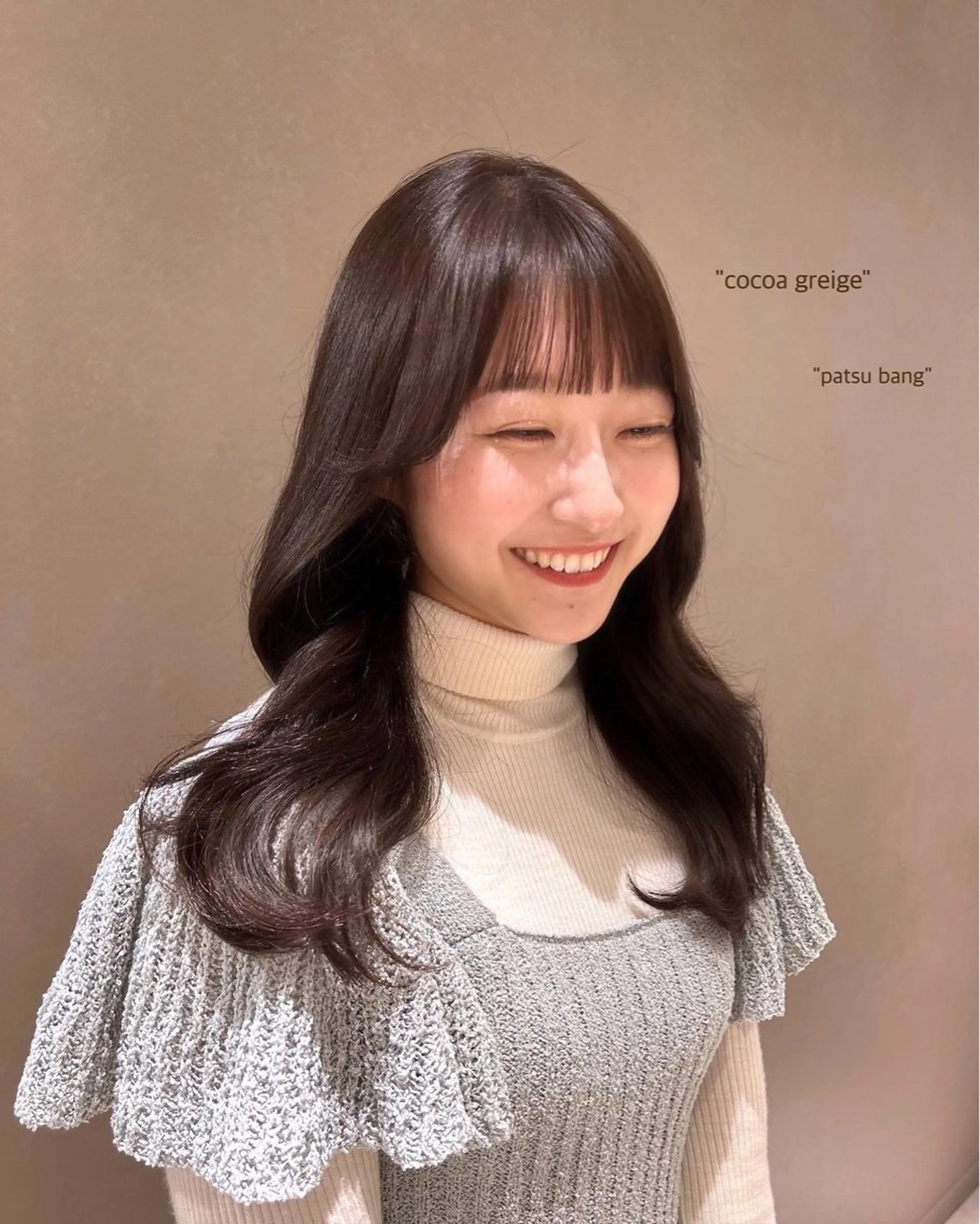 ロング カラー ミディアムヘア Chifumiのヘアスタイル