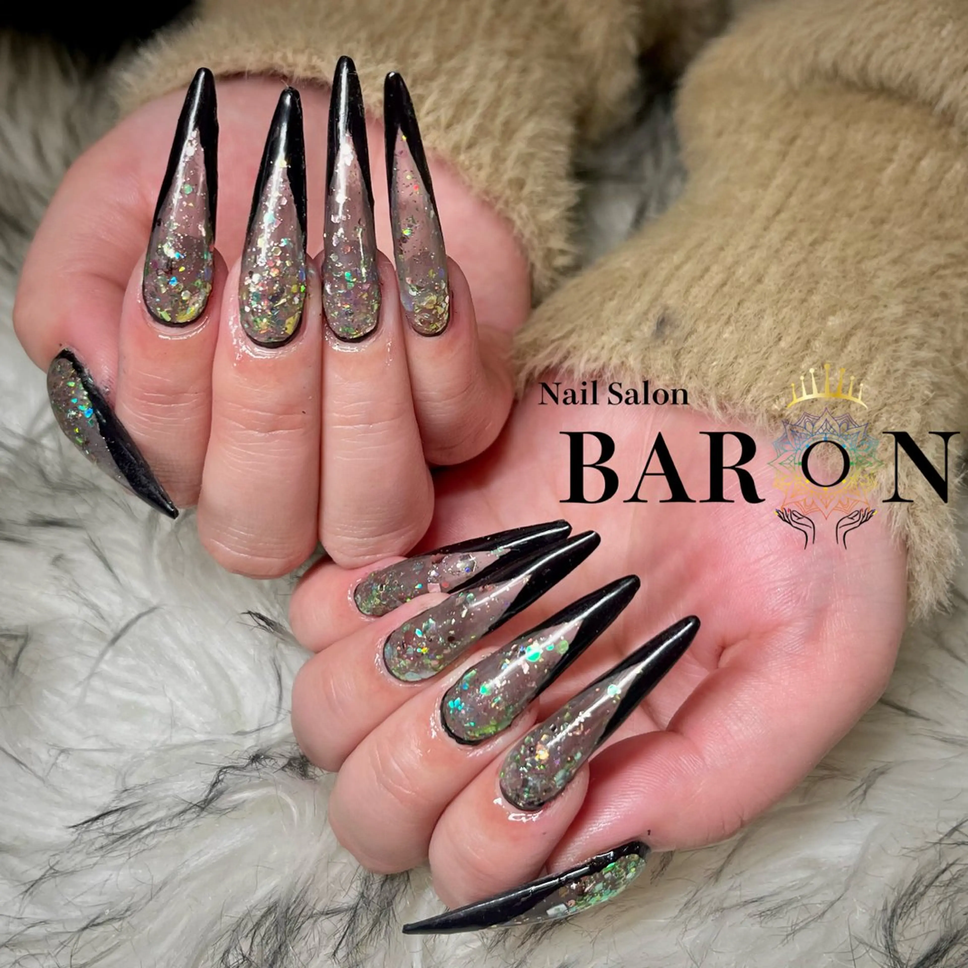 ネイル フレンチネイル ハンドネイル ☆SAKI☆ BARON 店長のネイルデザイン