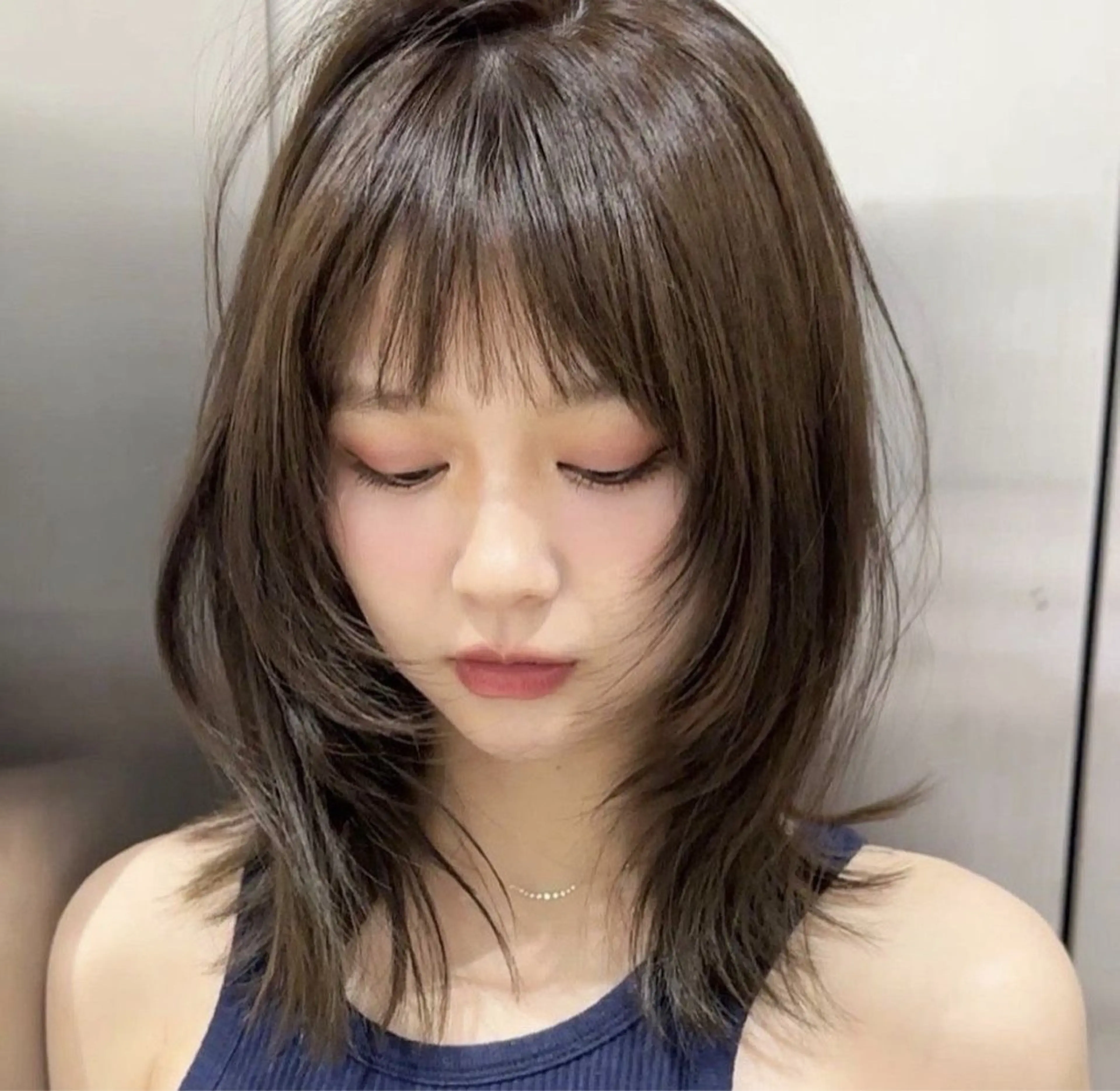 ミディアム ⭐︎ミディアム 深井朱莉⭐︎のヘアスタイル