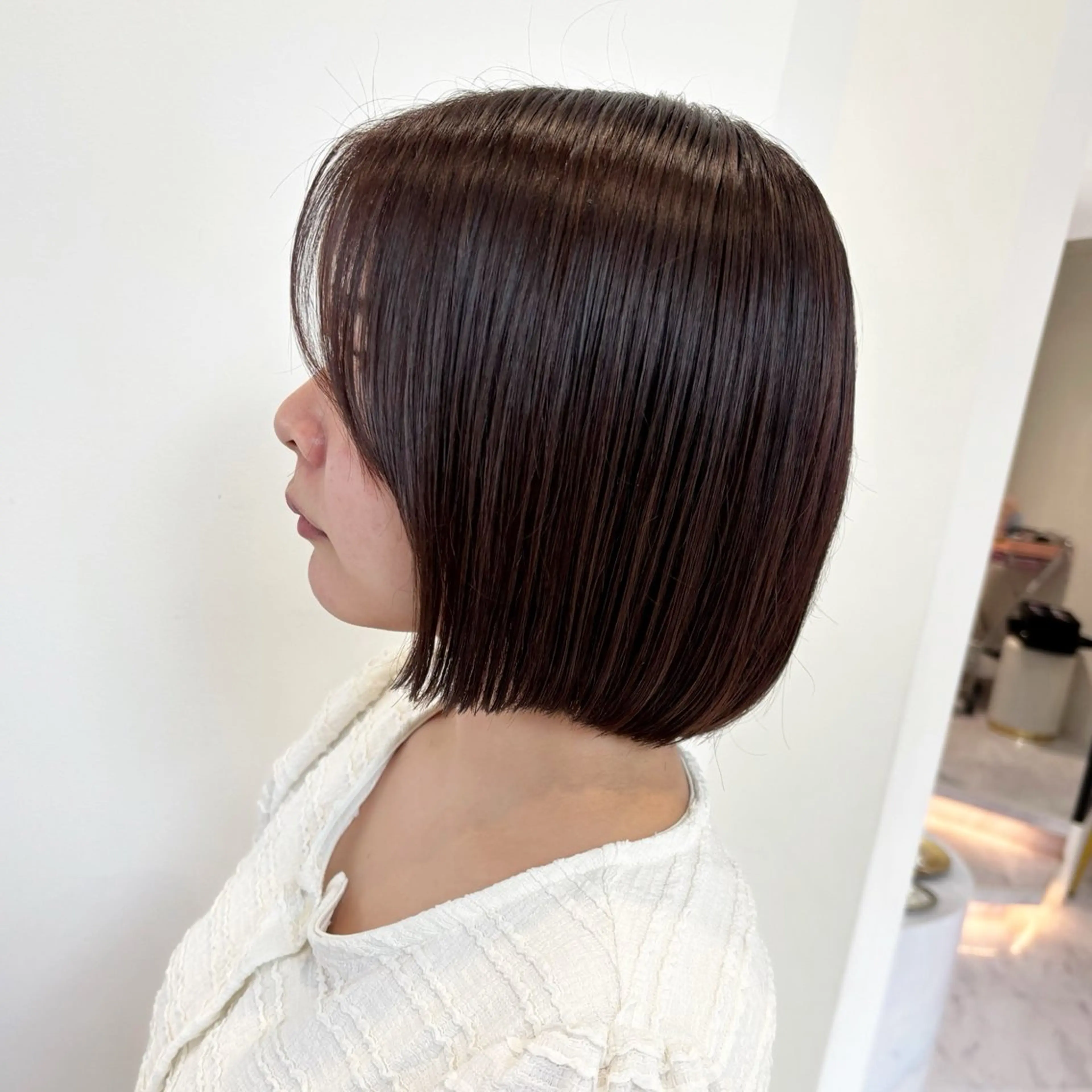 ショート ボブ トリートメント カット トリートメント Ayu🍯/名駅/ブ リーチカラー/ヘアメのヘアスタイル
