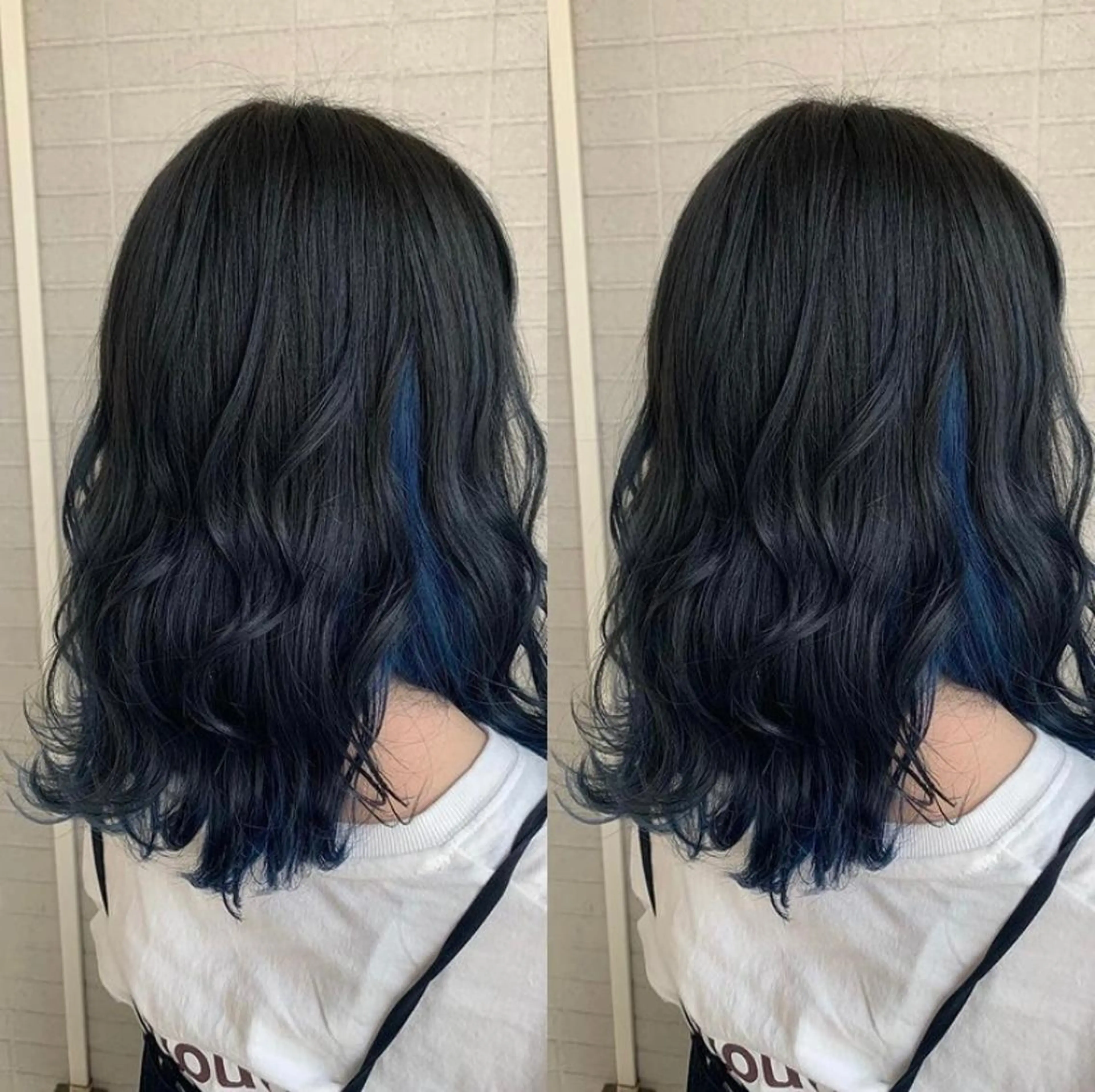 ロング カラー ヘアケア・頭皮ケア デザインカラー/中田のヘアスタイル