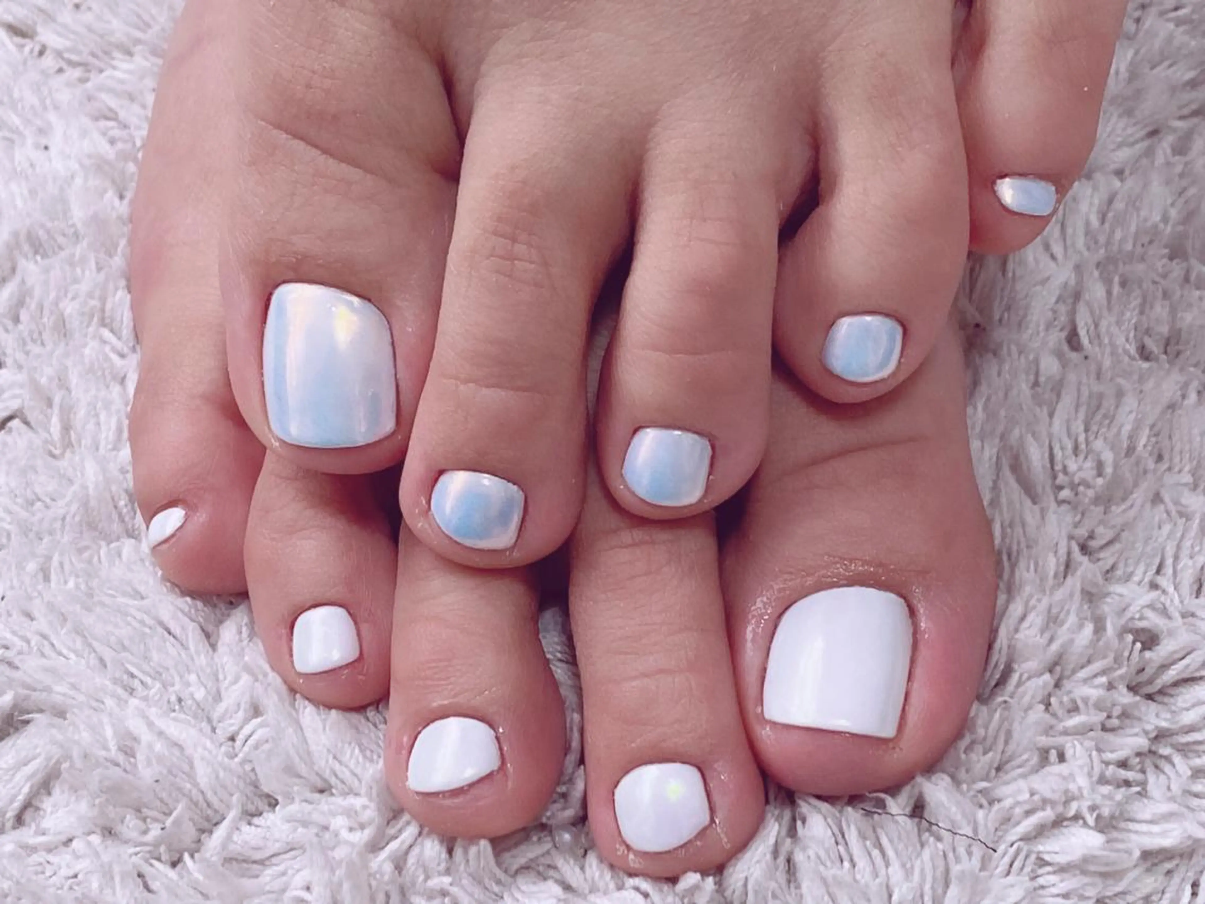 ネイル アートネイル オーロラネイル 桜ネイル クリアネイル フレンチネイル Nail Salon ertiのネイルデザイン