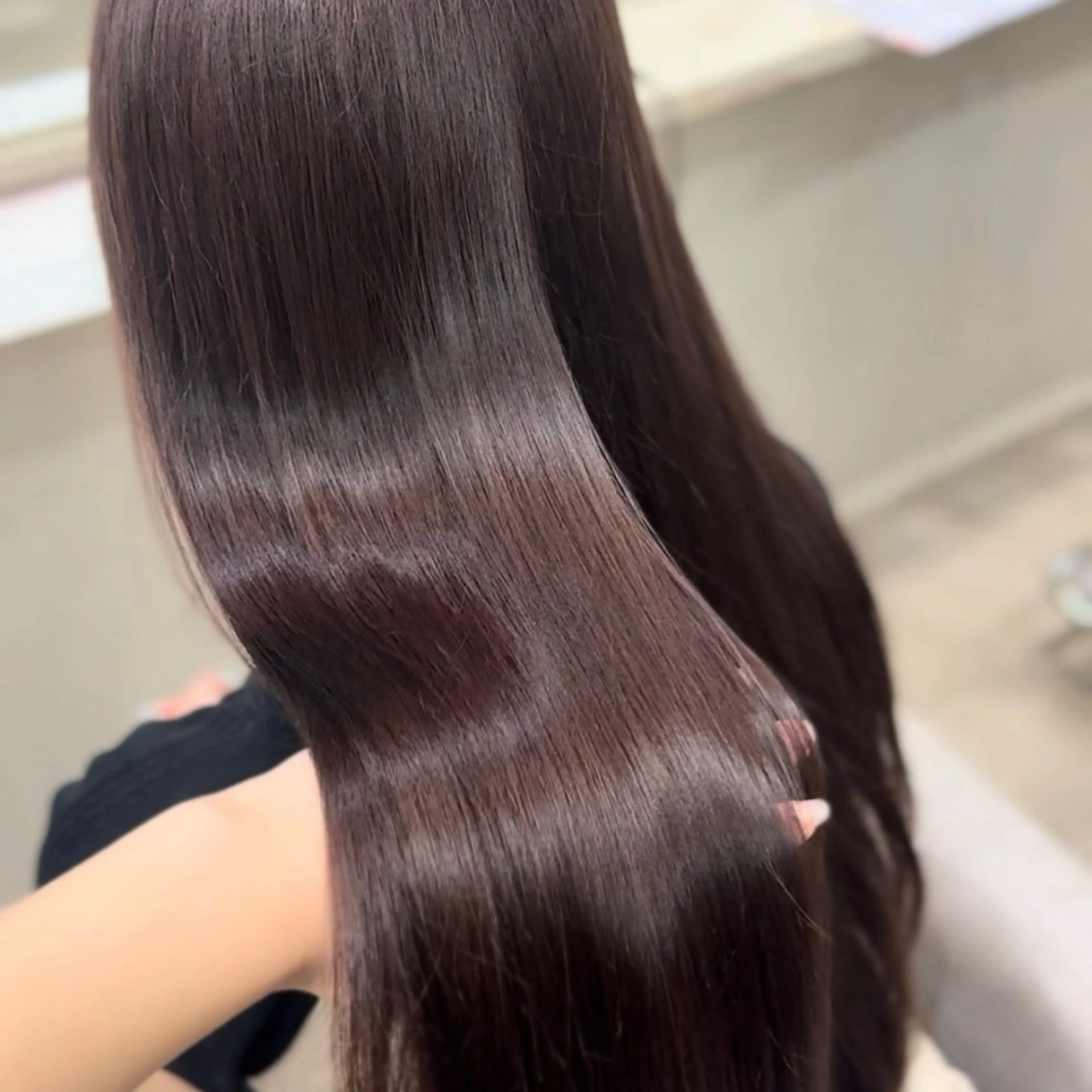 【9月限定🤍】🎀ブリーチなしワンカラー🎀＋うる艶トリートメント✨️の写真