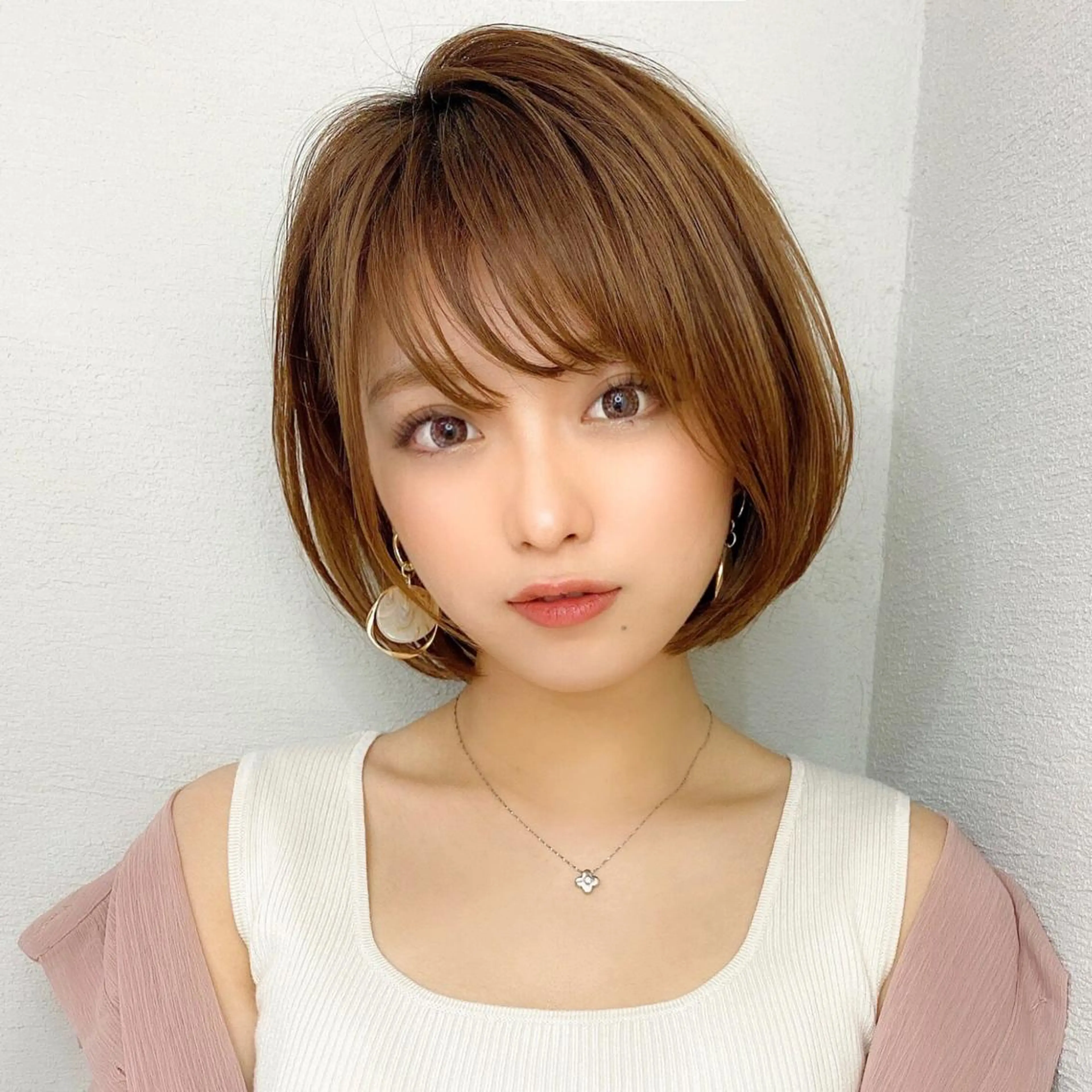 ショート カラー パーマ ヘアアレンジ キッズ ネイル マツエク・マツパ ショートの神✨AFL OAT 井上康平のヘアスタイル