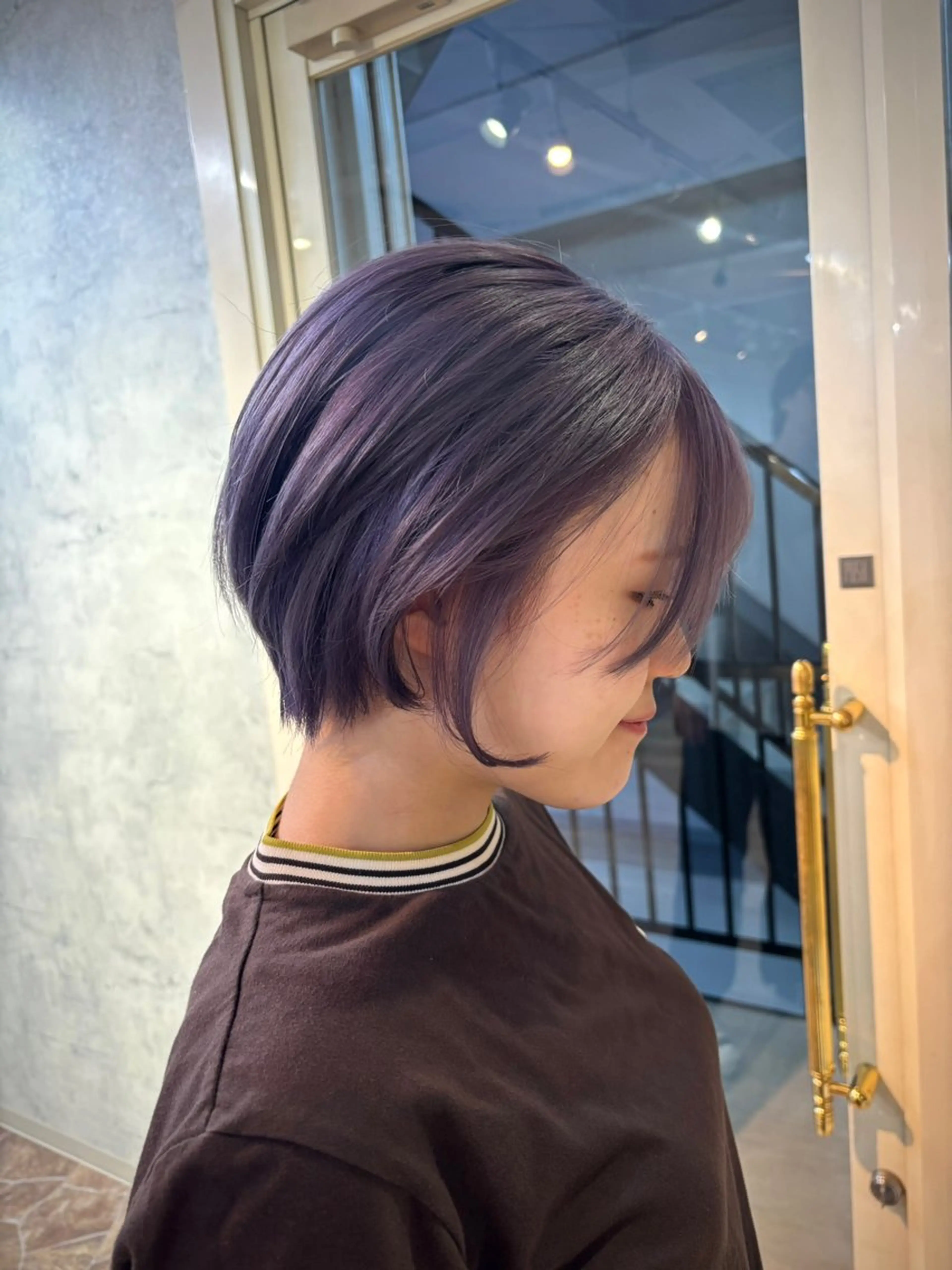 ショート カット ヘアカラー ハイーンカラー/外国 人風カラー/ミノリのヘアスタイル