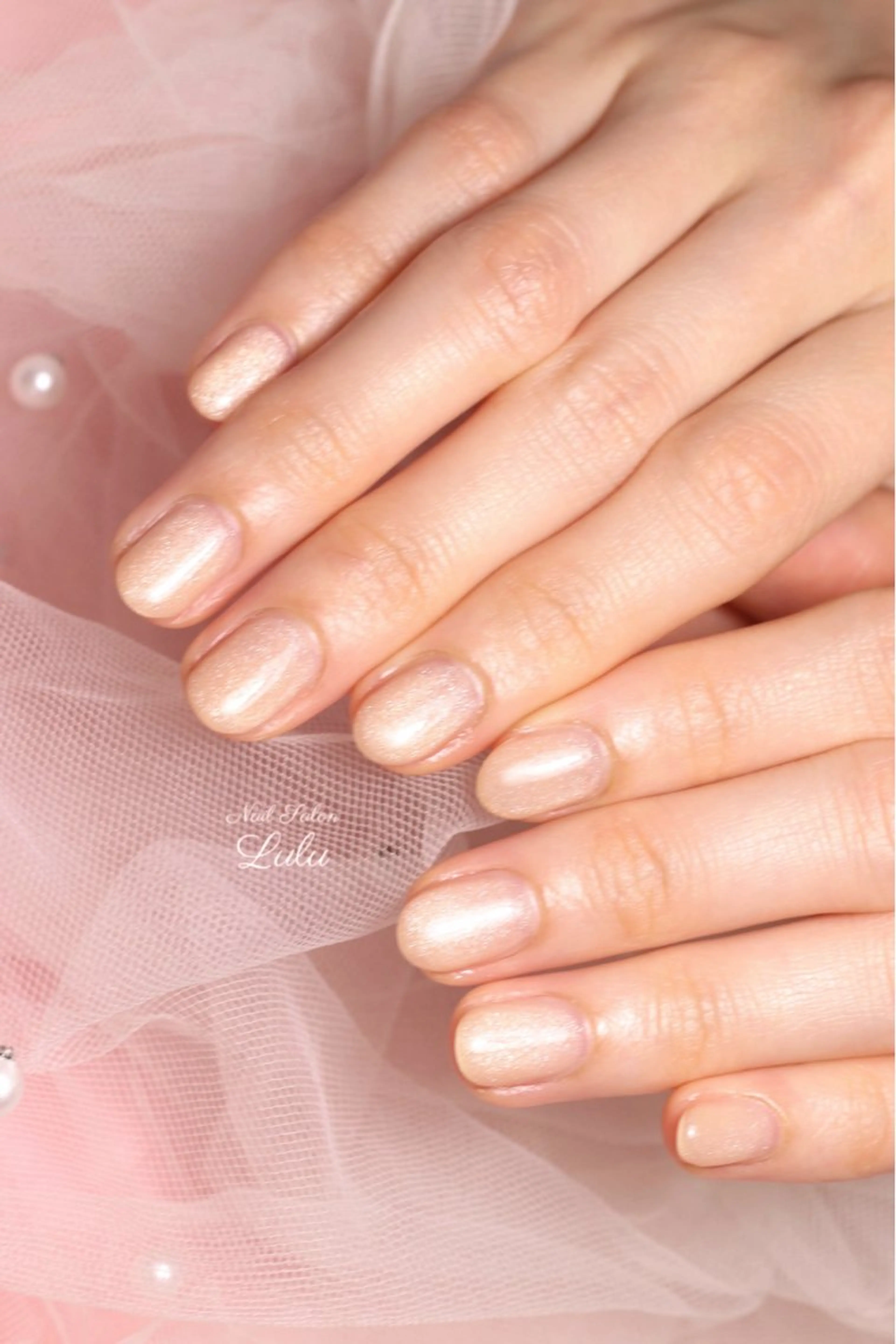 ネイル マグネットネイル シンプルネイル ハンドネイル Lulu nail salon 南堀江店所属・西村 あやかのネイルデザイン