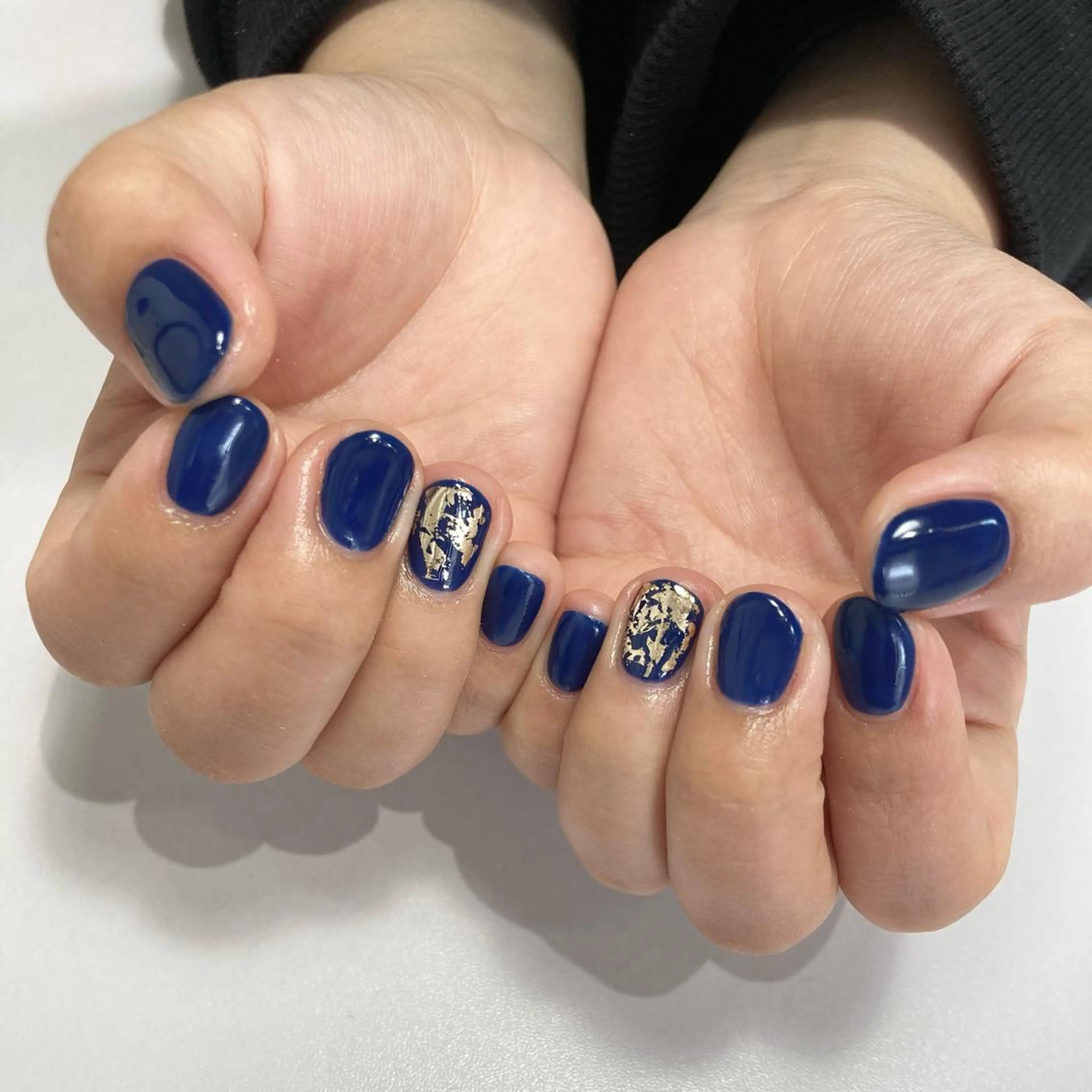 ネイル ワンカラーネイル RicottEYELASH&NAIL所属・下城 葵のネイルデザイン