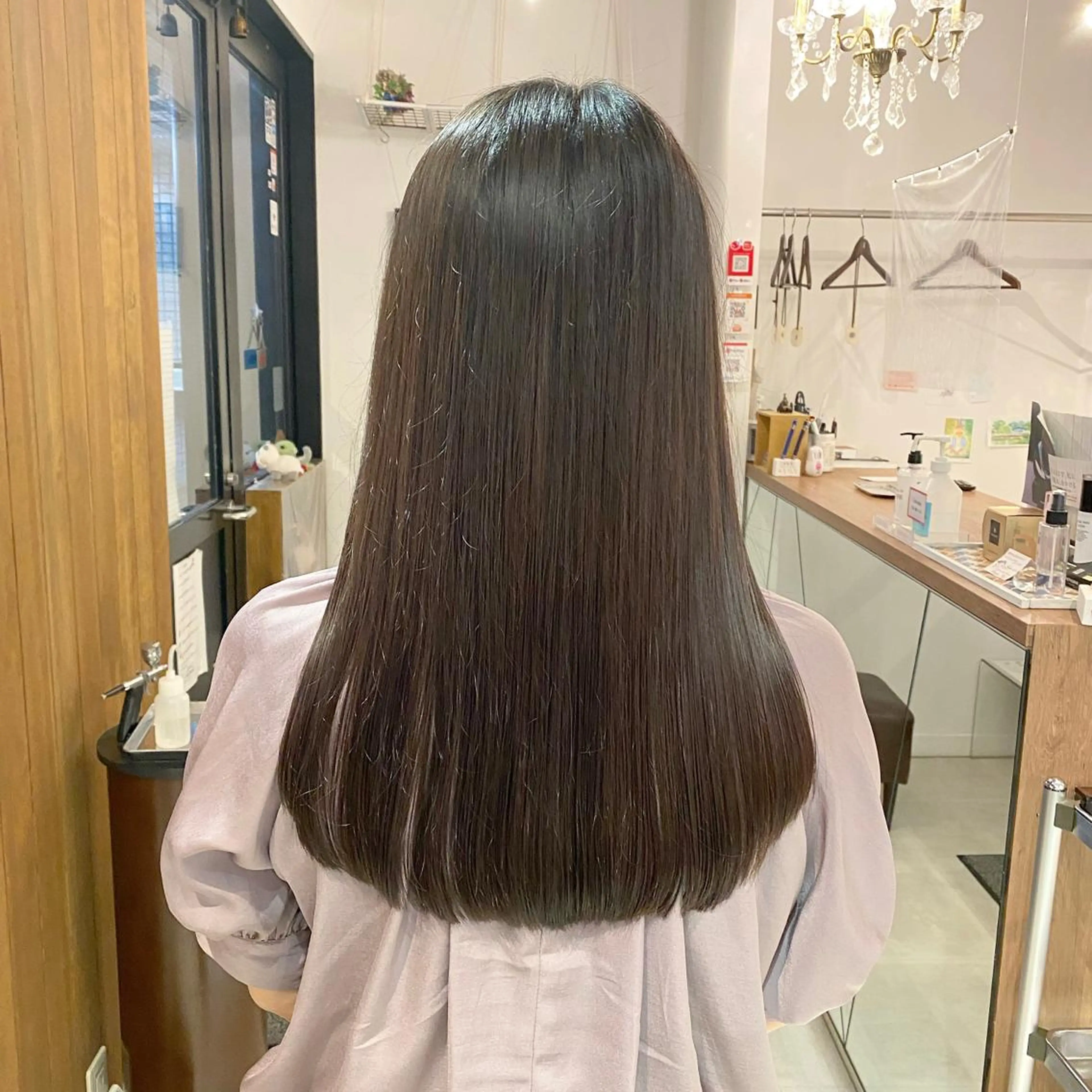 ロング 髪質改善 ロング トリートメント 酸熱トリートメント ASILE（アジール）所属・髪質改善講師 安東駿介のヘアスタイル