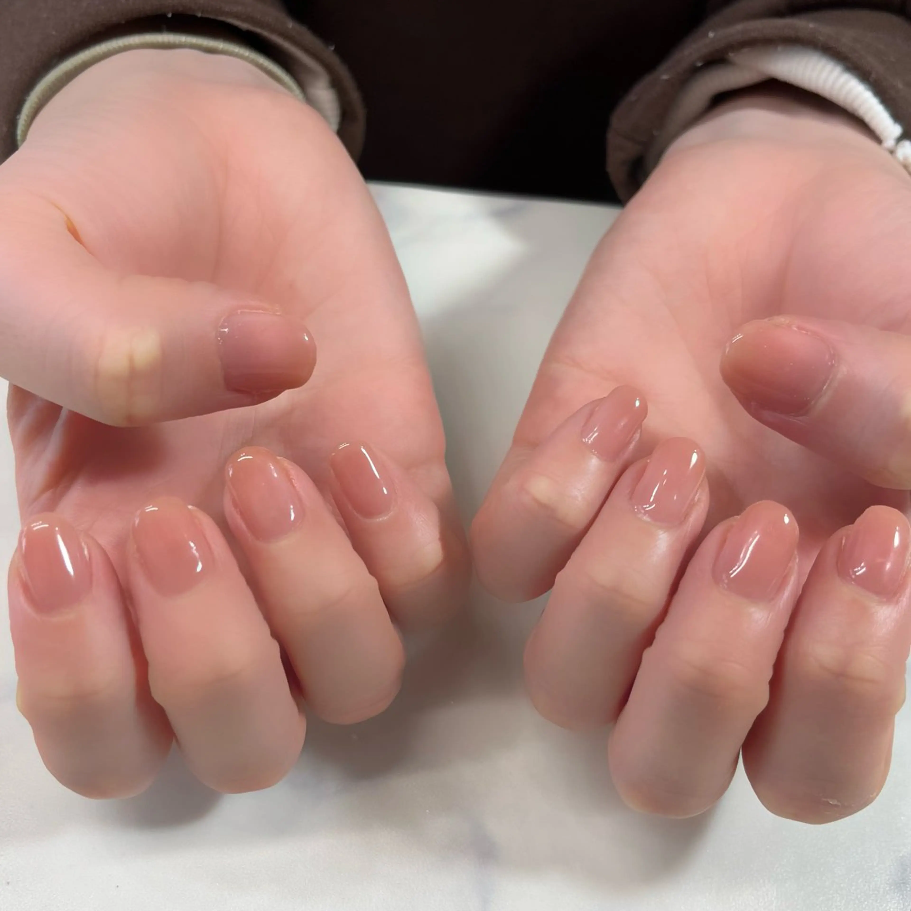 ネイル ワンカラーネイル ハンドネイル K nail所属・Knail . iのネイルデザイン