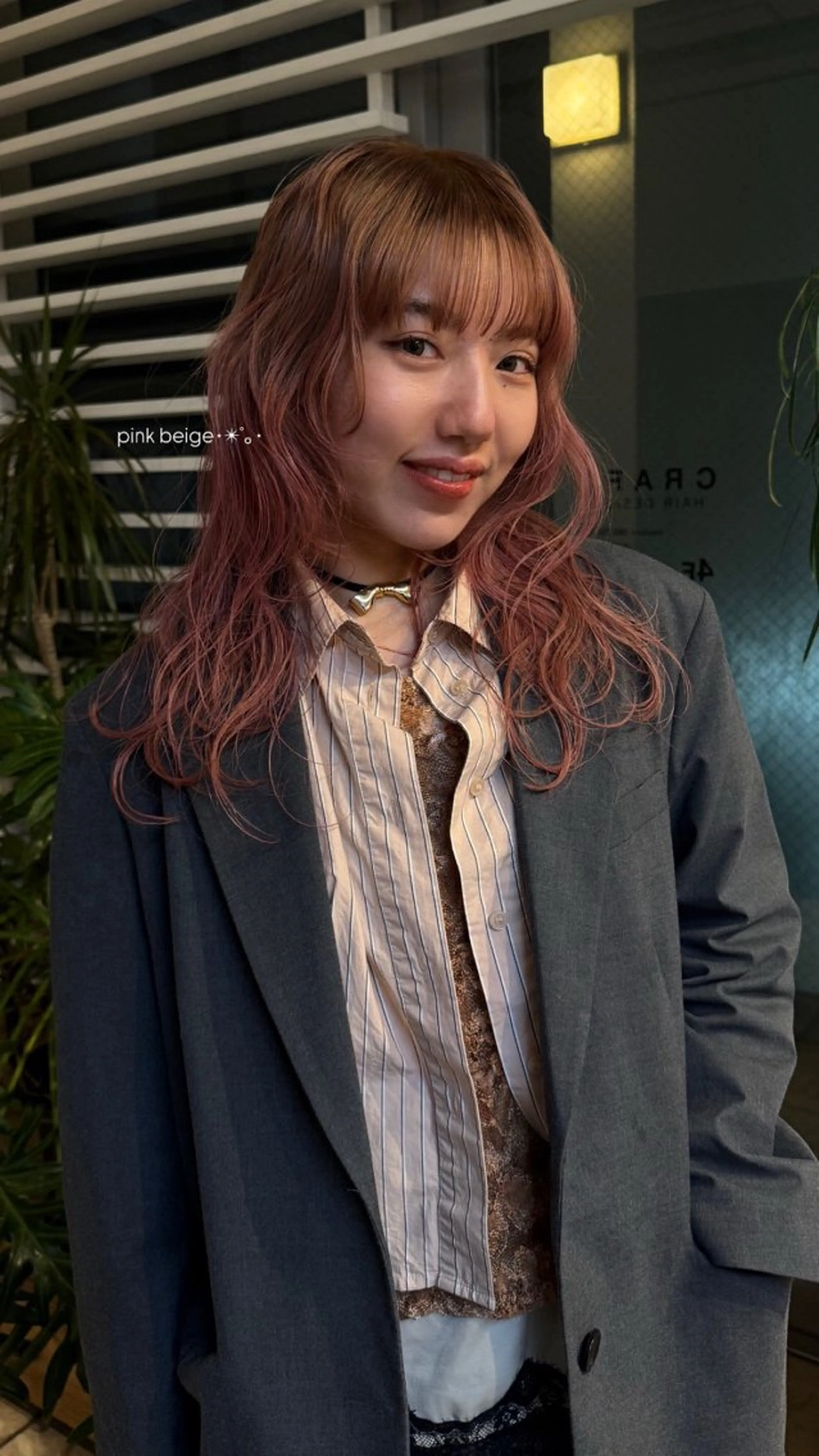 ロング カラー ヘアアレンジ ブリーチ グラデーションカラー ヘアカラー ᵐⁱᵏⁱᵏᵒ /暖色･透明感カラーのヘアスタイル