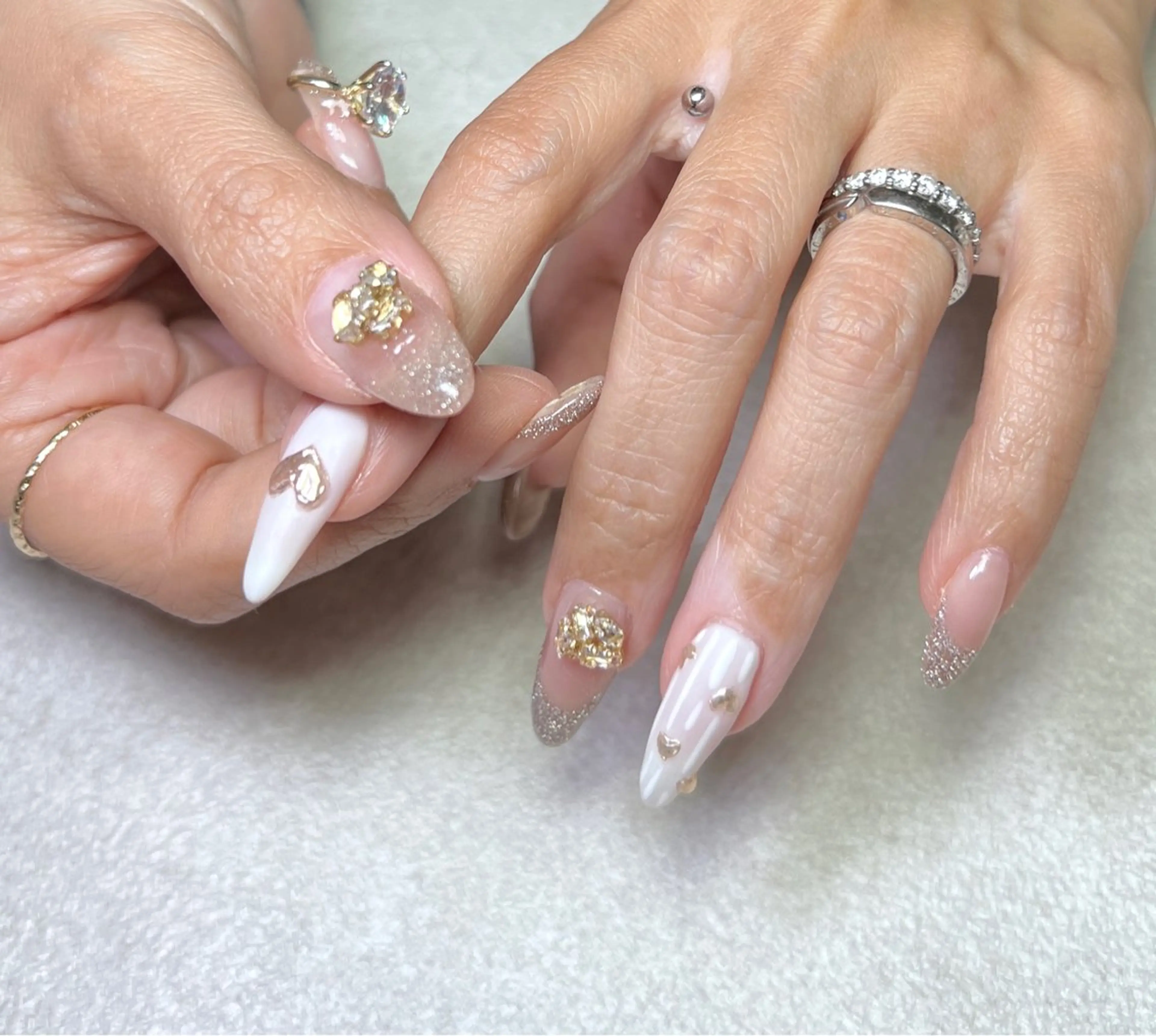 ネイル ハンドネイル ハンドケア ネイリスト ハンのネイルデザイン