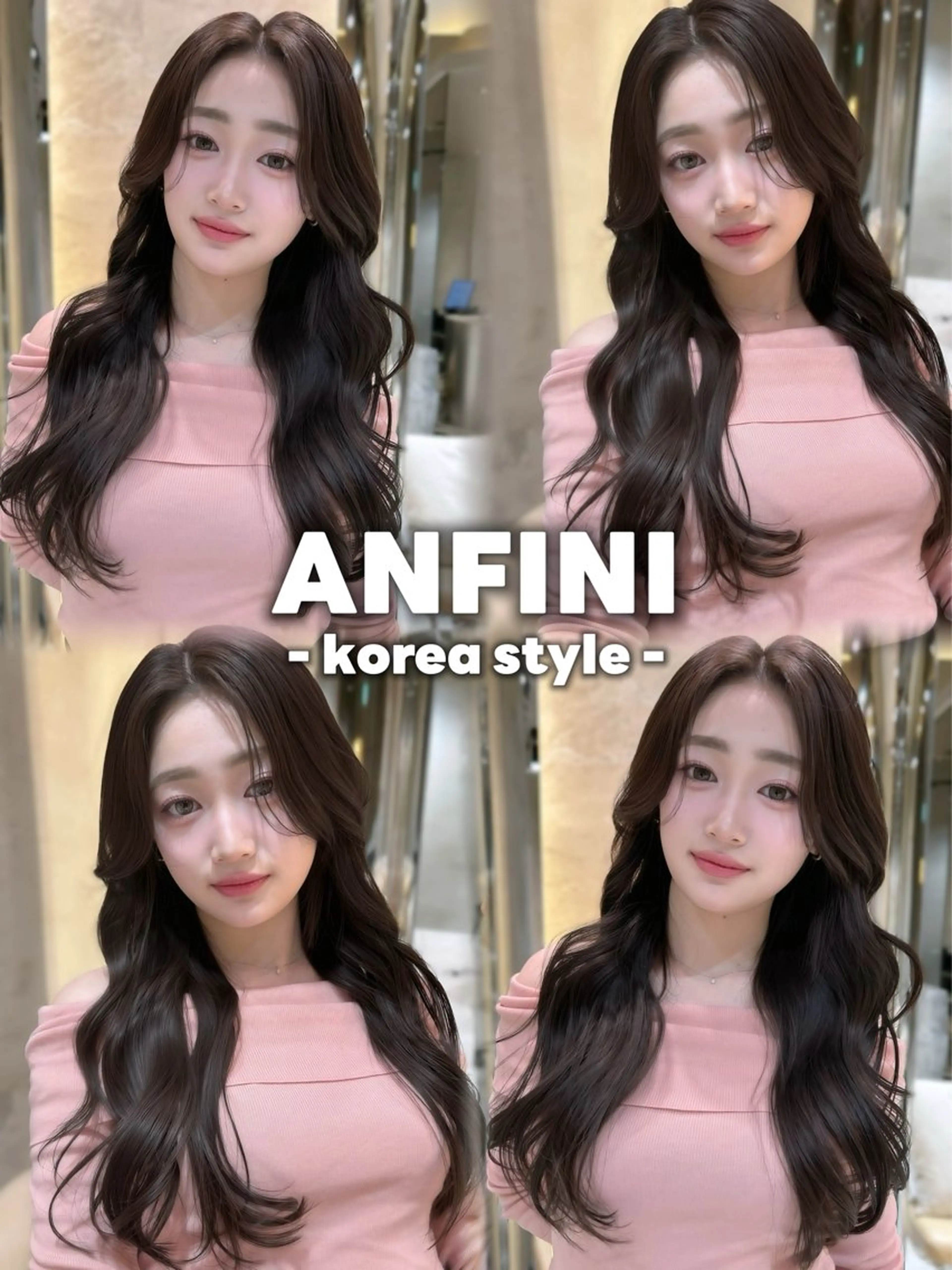 ロング カット ヘアカラー トリートメント 髪質改善 ANFINI所属・田中 励也 レイヤー ボブのヘアスタイル