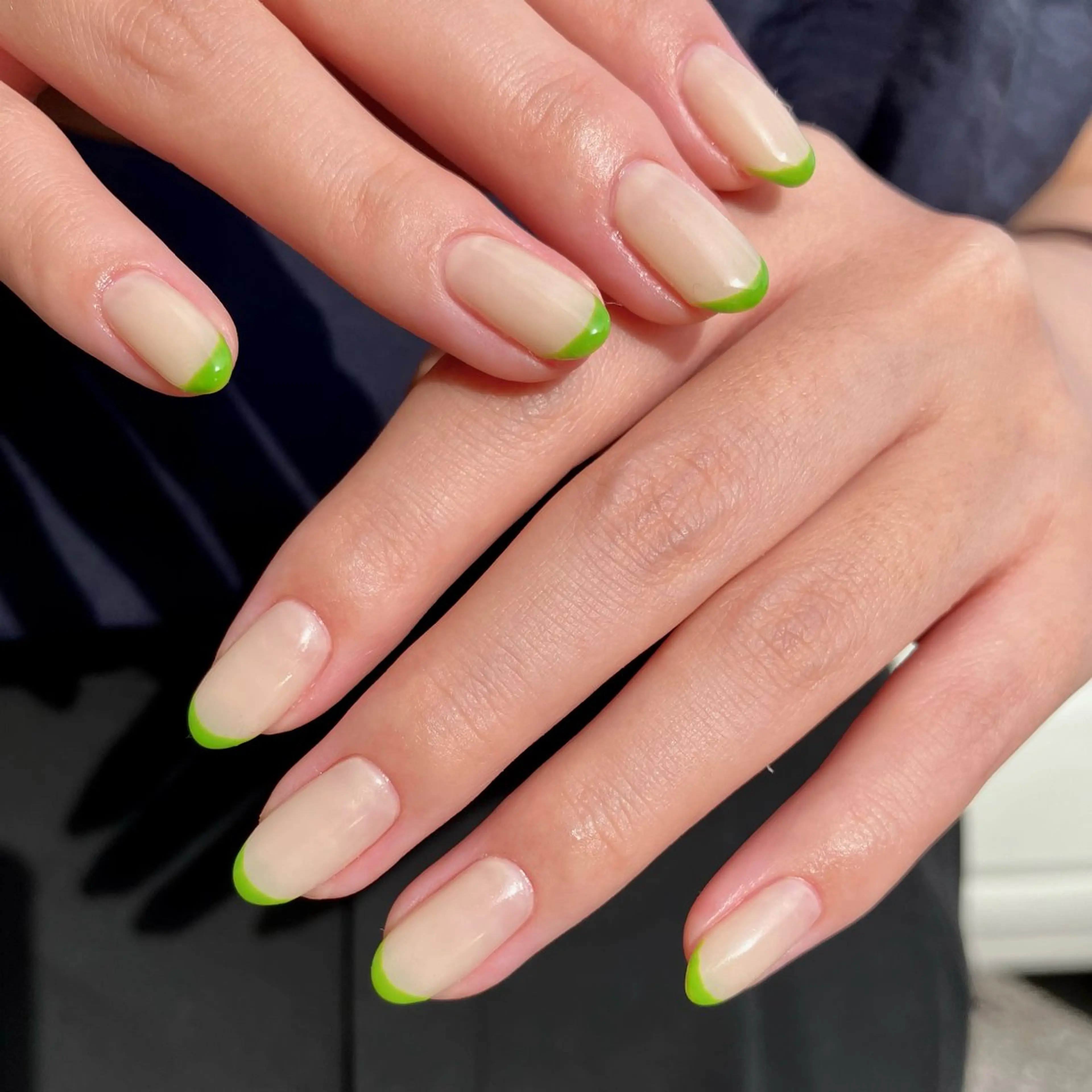 ネイル フレンチネイル 丹(TAN.) akariのネイルデザイン