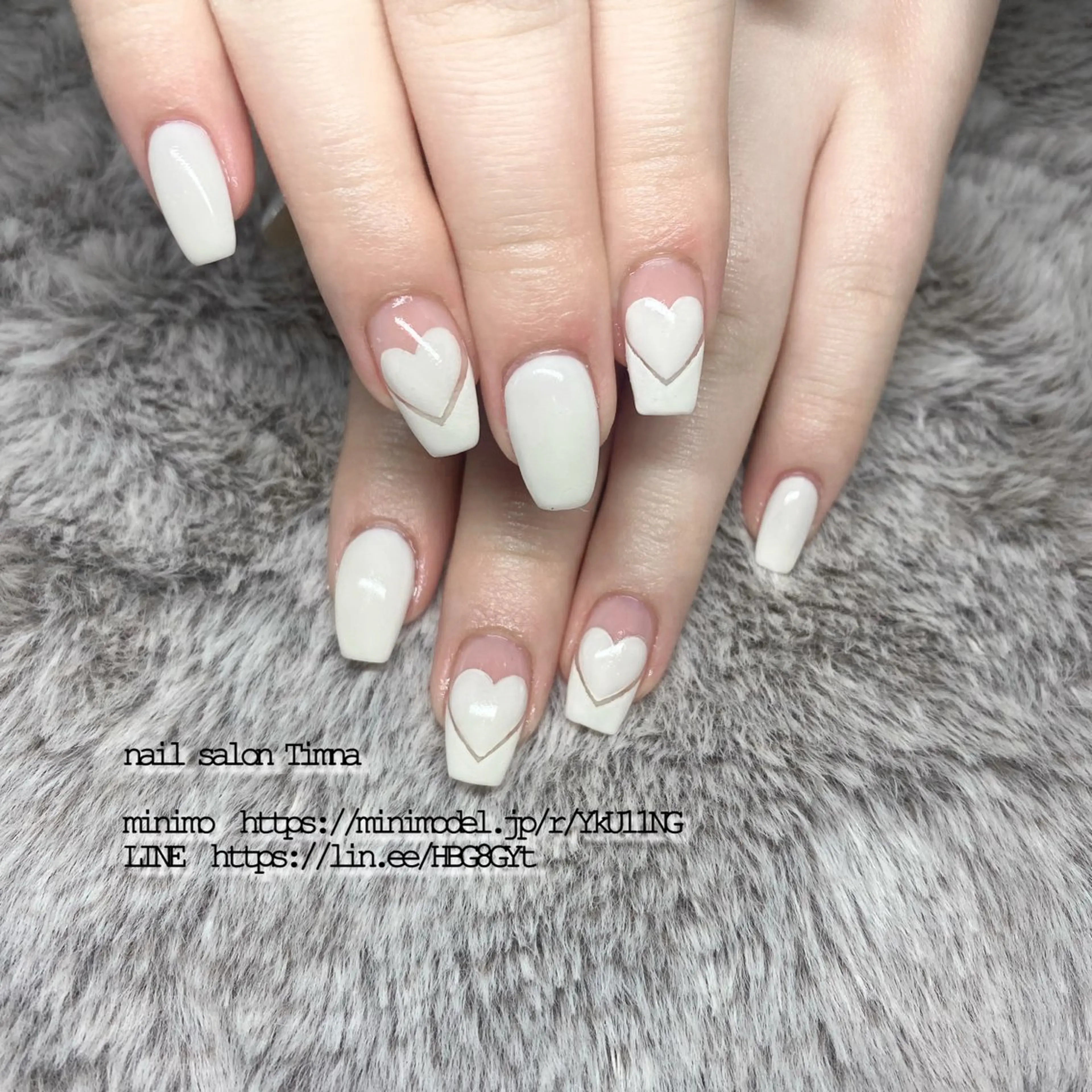 ミディアム ハンドネイル NAILSALON 🍔Timna🍟のネイルデザイン