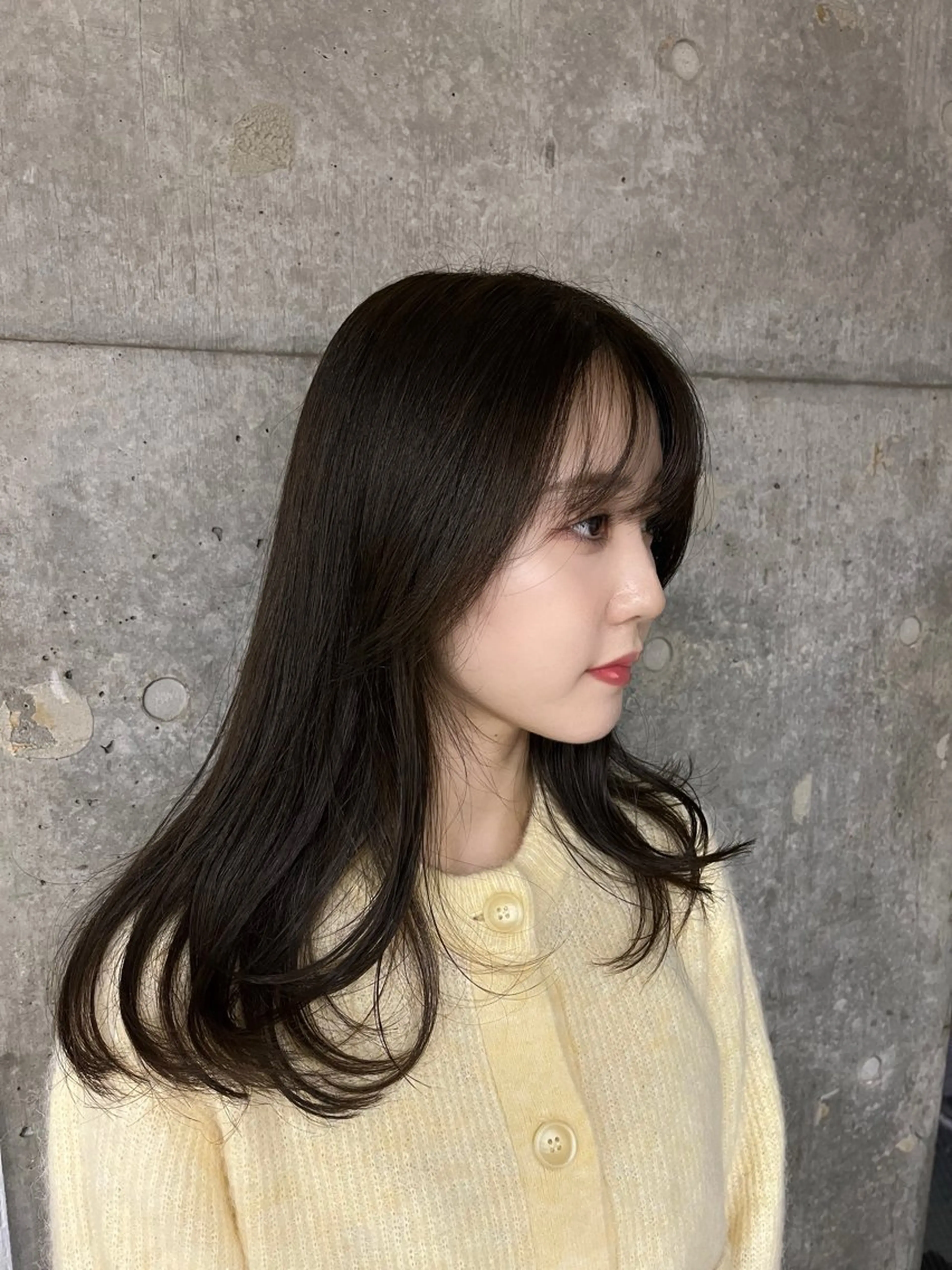 ロング カラー ヘアアレンジ ヘアカラー トリートメント 原宿・デザインカラー YUI🤍ྀིのヘアスタイル