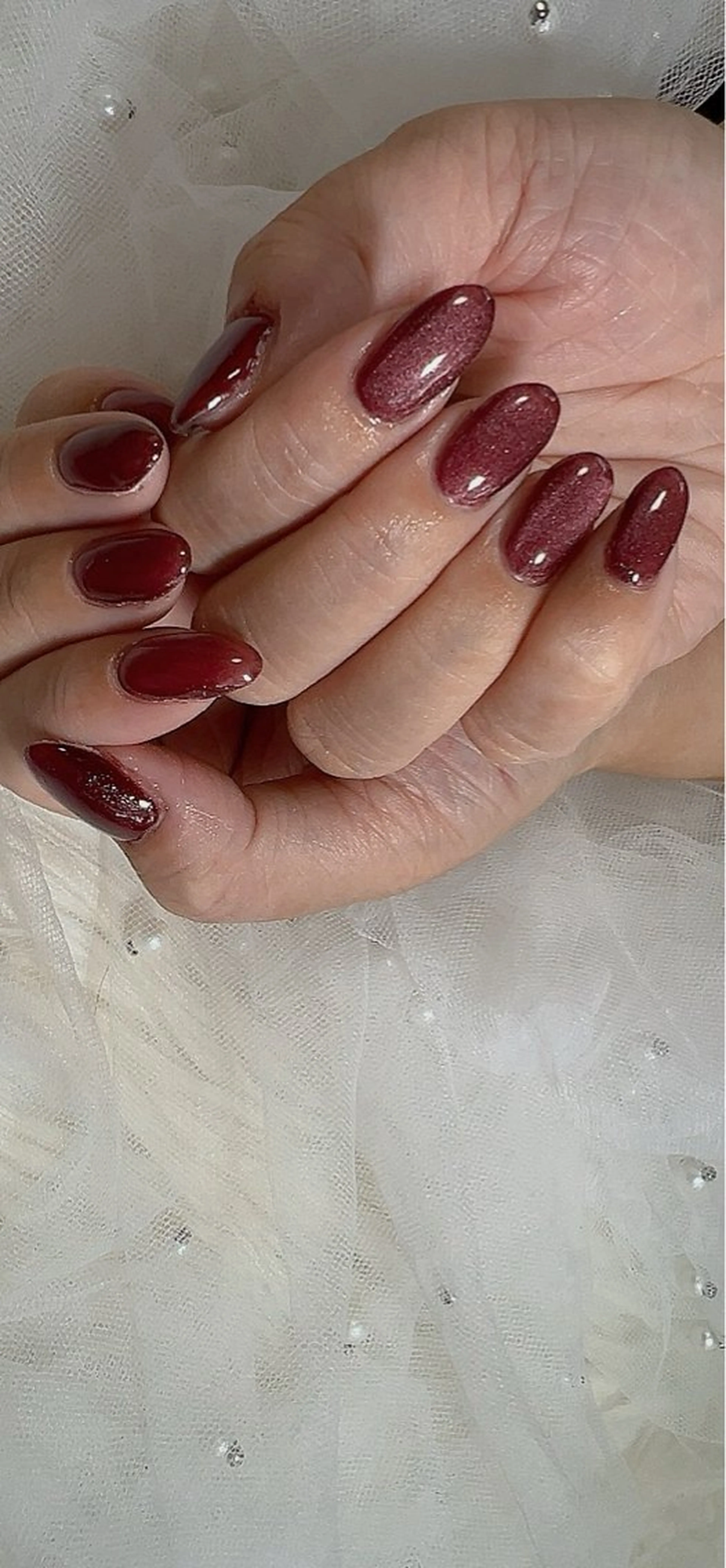 ネイル マグネットネイル ハンドネイル Ruana Nailのネイルデザイン