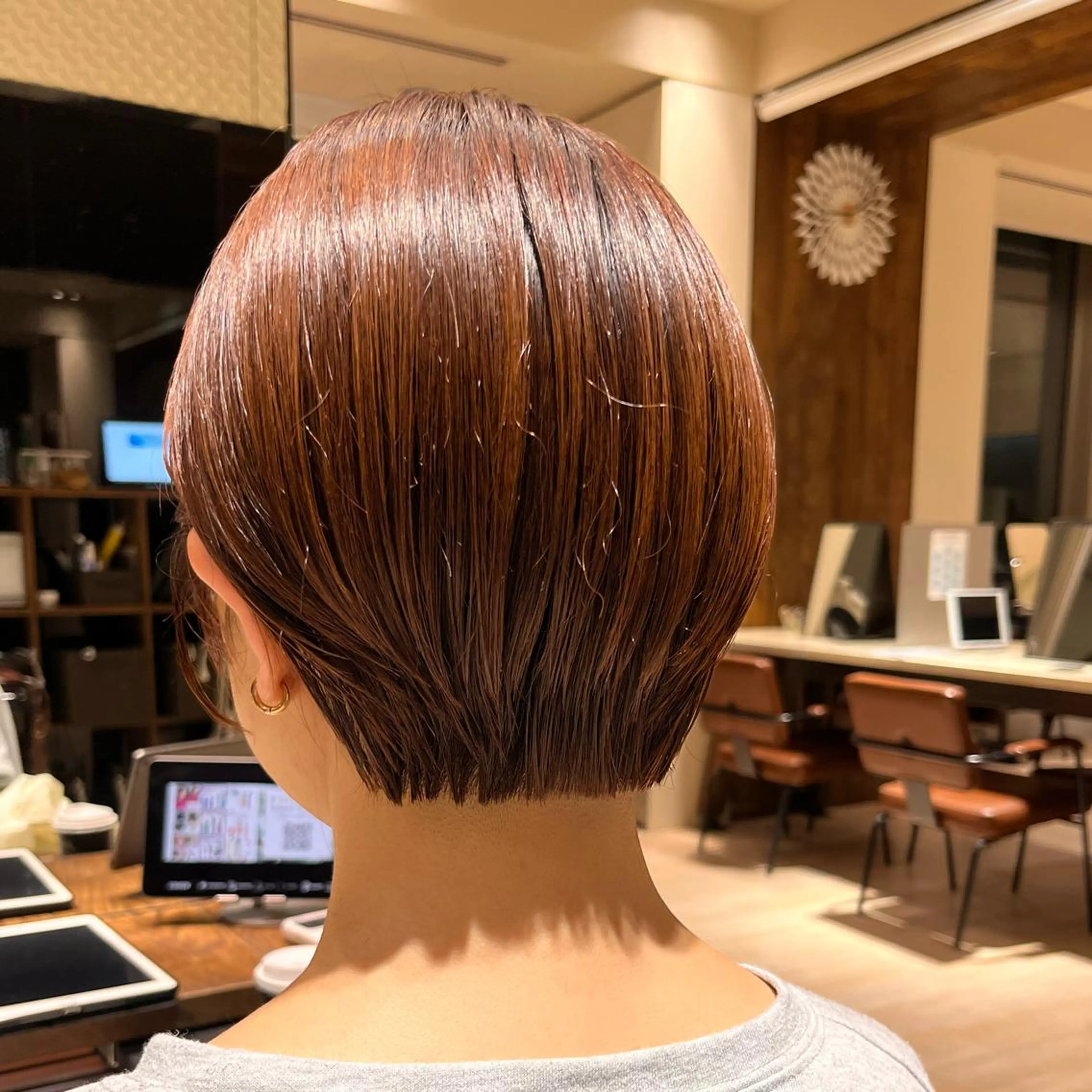 ショート 赤羽今日子/レイヤー /盛れる顔まわりのヘアスタイル