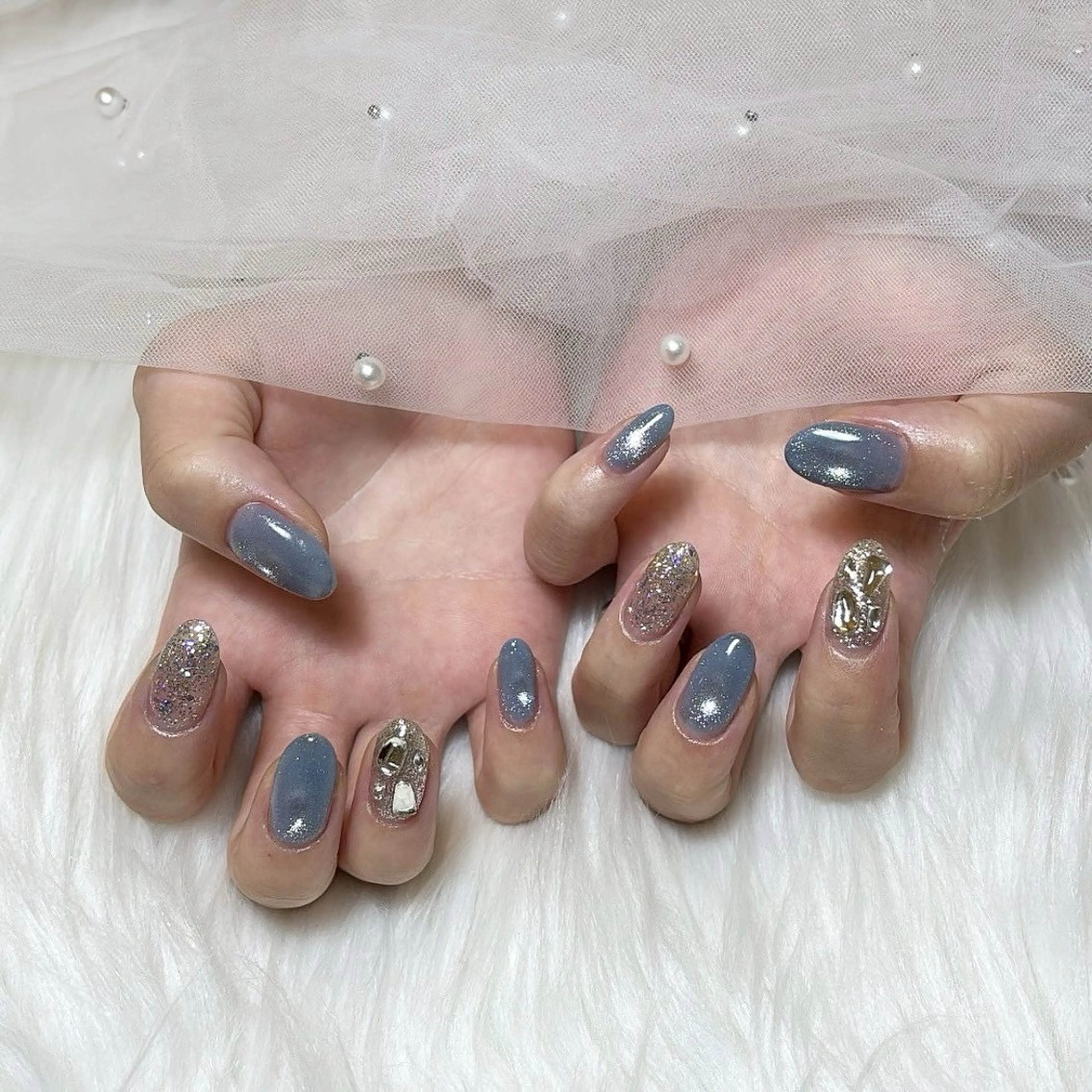 ネイル ハンドネイル 【パラジェル・フィルイン取扱店】EmaNail +kihakuya（エマネイル）天満橋店所属・EmaNail🎀 エマネイル天満橋店のネイルデザイン