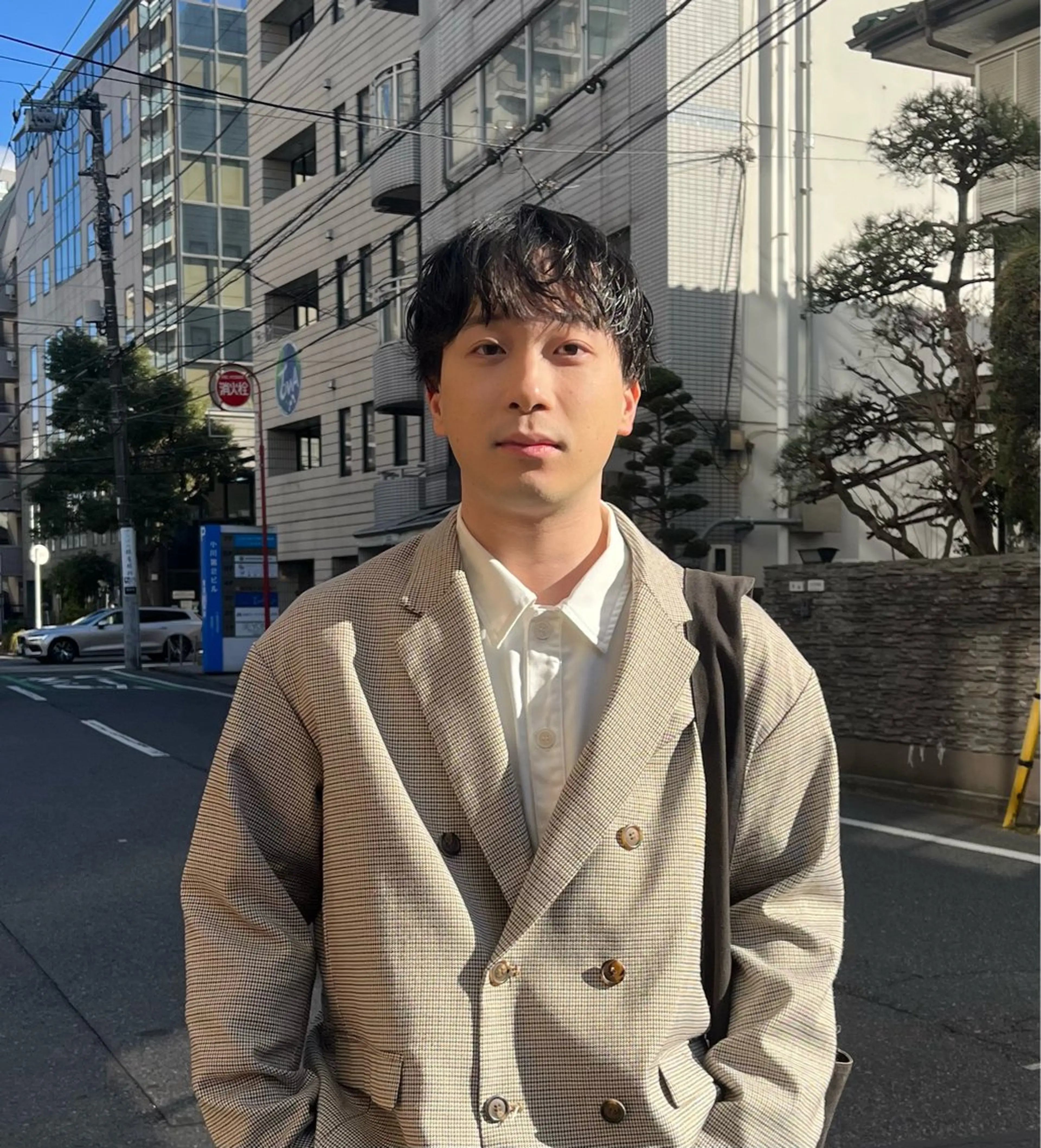 パーマ メンズ カット パーマ ANY/メンズ特化/ シバヤ　ユウキのヘアスタイル