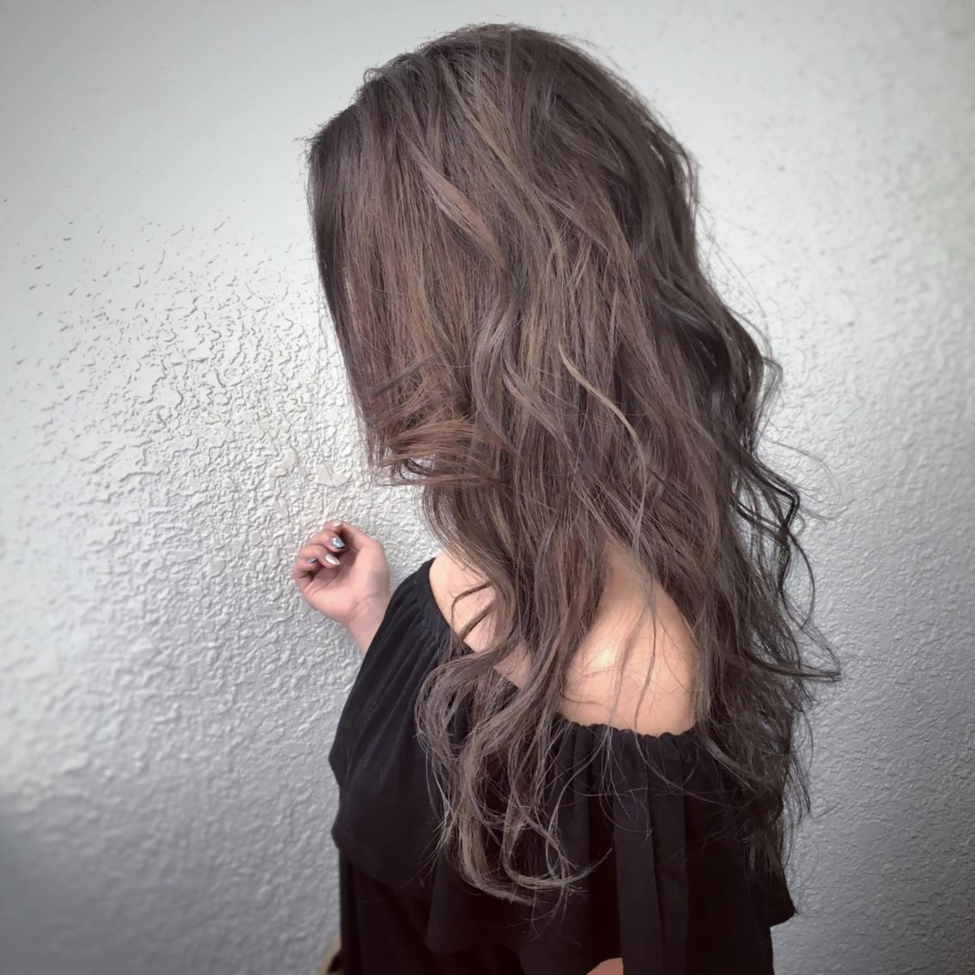 ミディアム セミロング ロング カラー ヘアアレンジ 小顔ショートヘア♪ TAKUMIのヘアスタイル