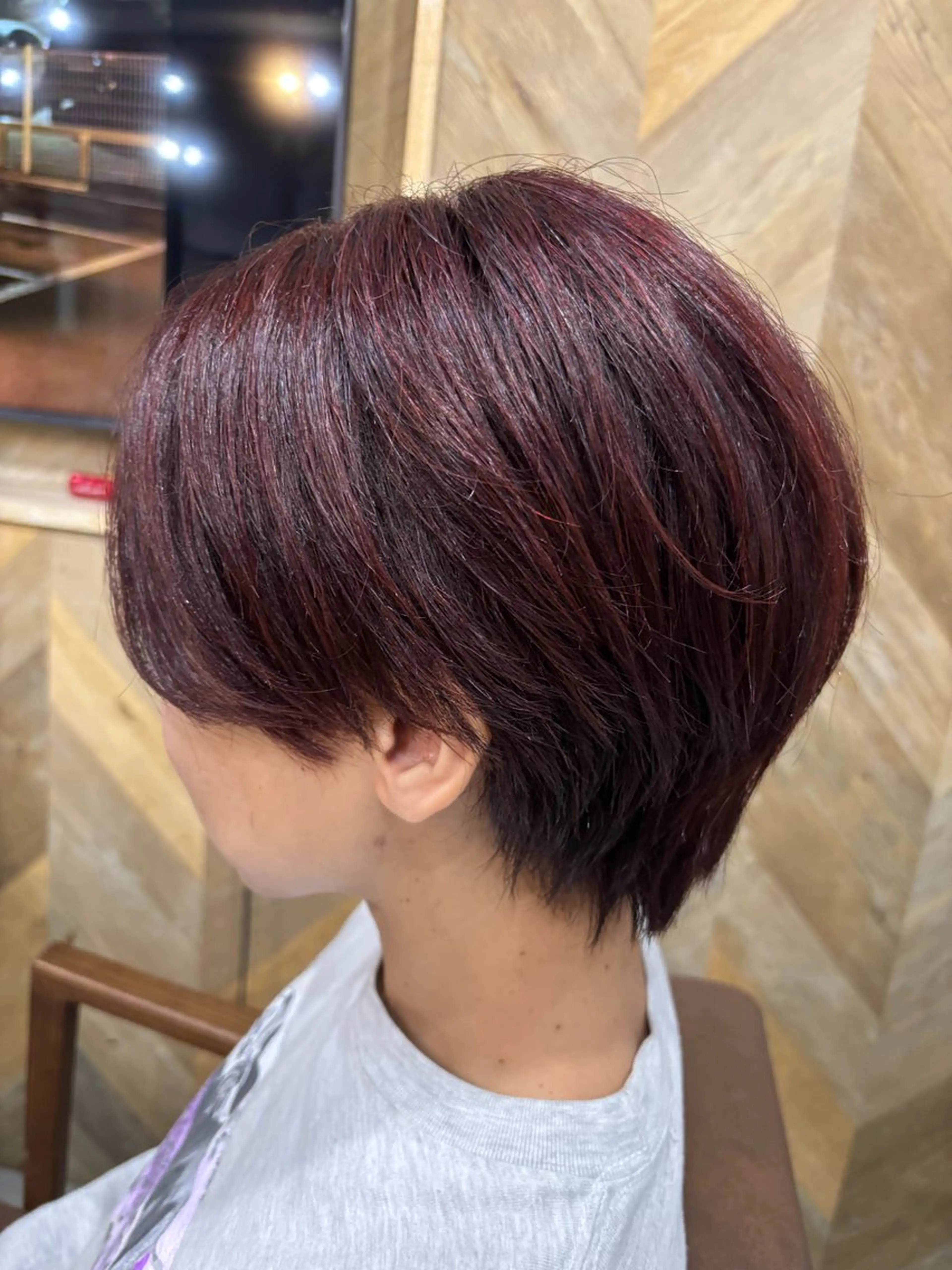 ショート カラー カット ヘアカラー トリートメント ❄️中野侑香❄️ ハイライト/ブリーチのヘアスタイル