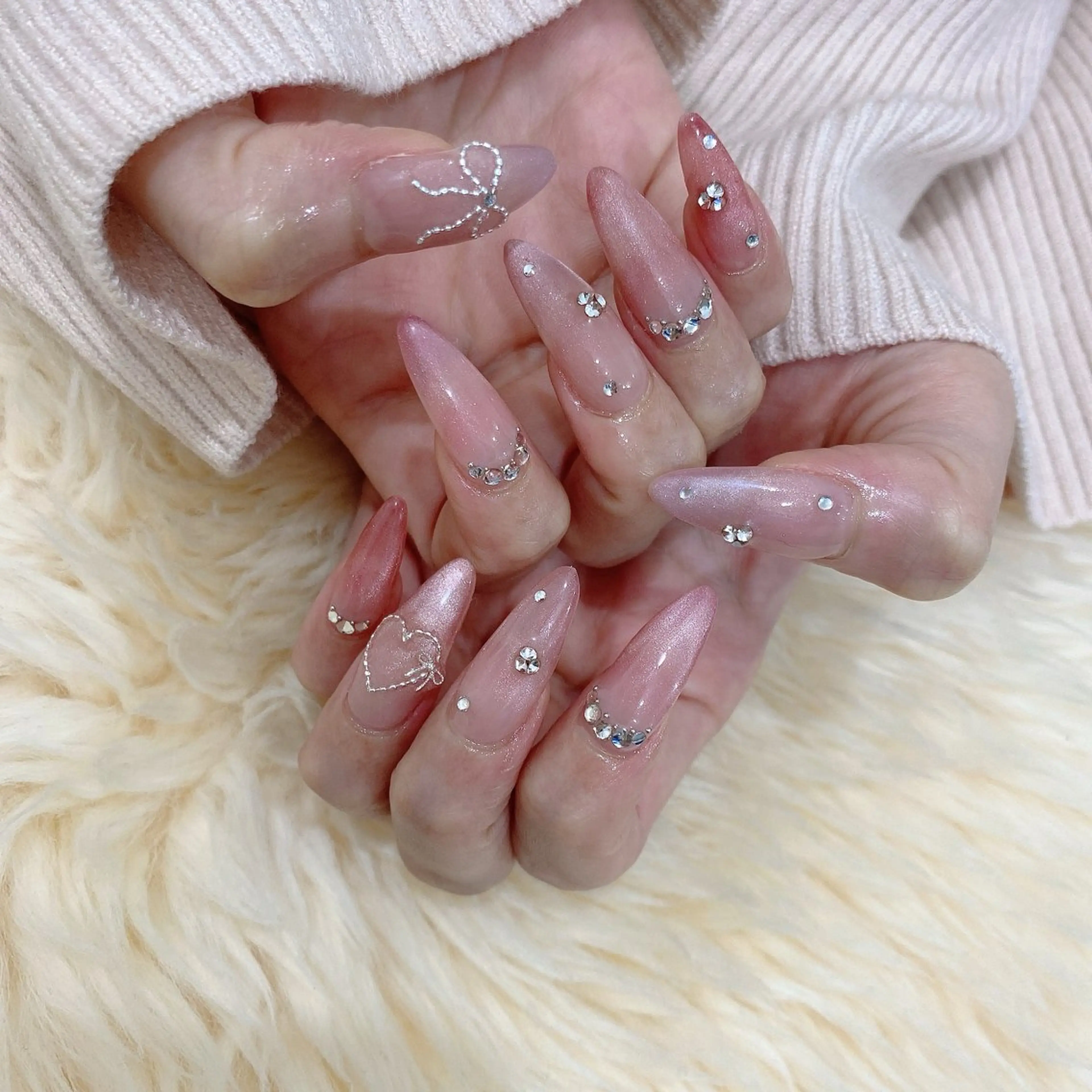 ネイル ロングネイル ハンドネイル SOL NAILのネイルデザイン