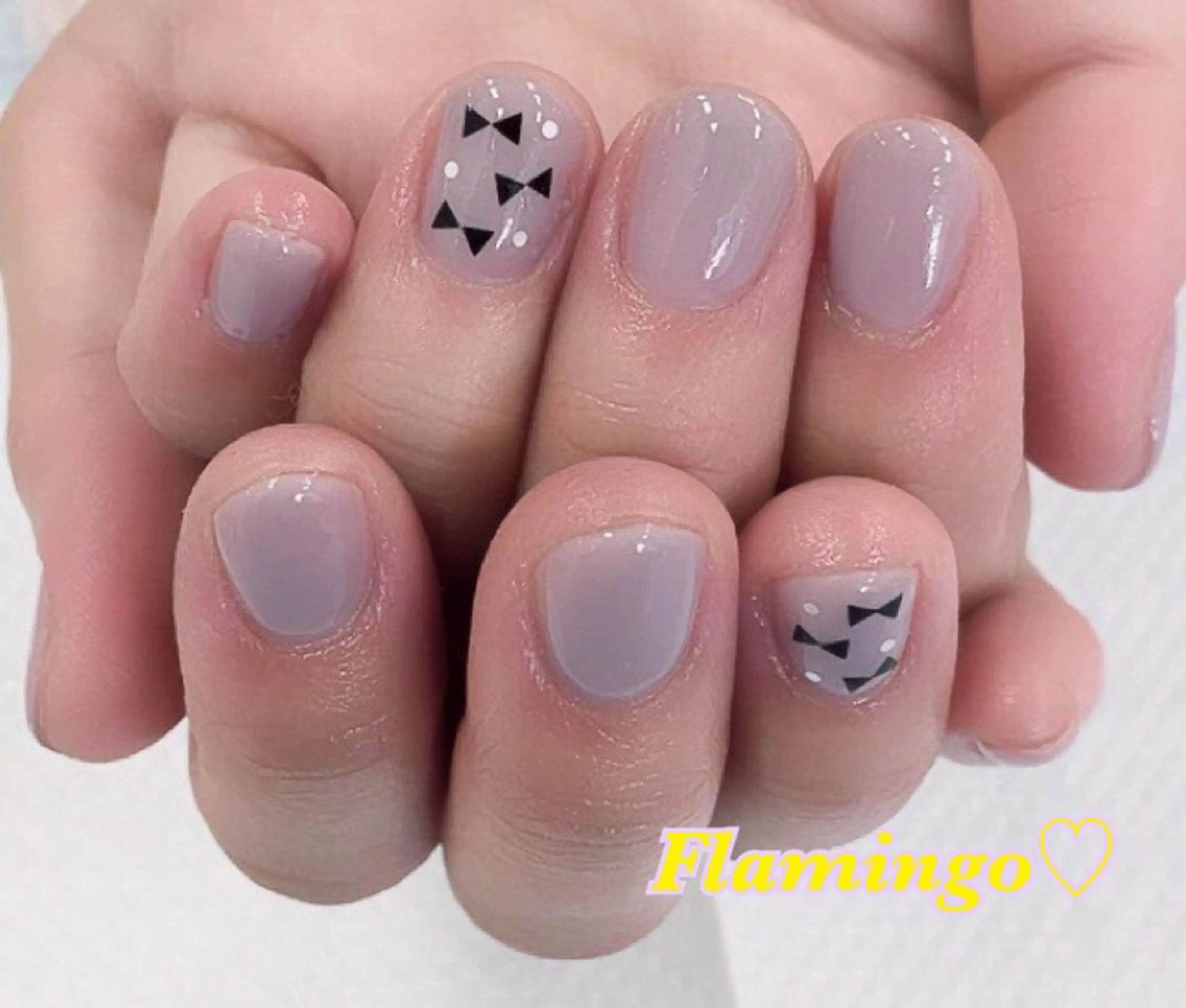 ネイル 40代からの爪を守る ×ケア重視サロン♡のネイルデザイン