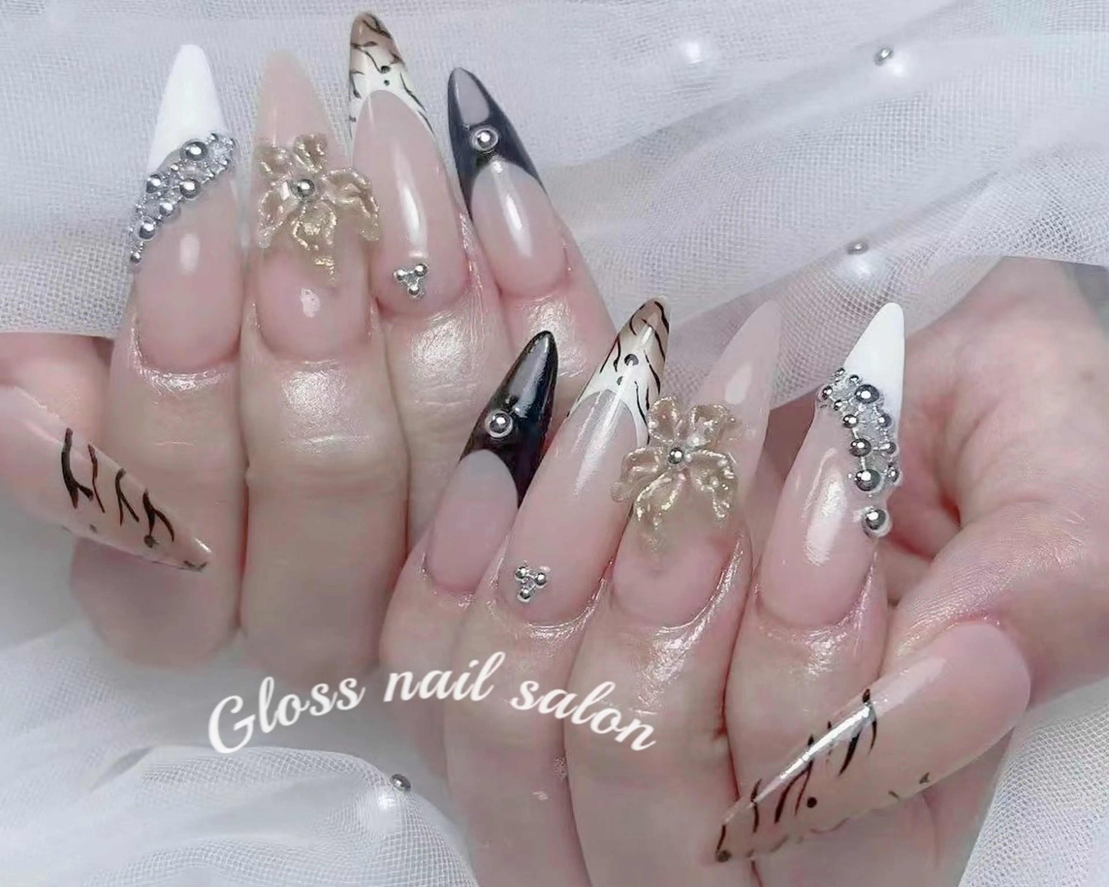 ネイル ハンドネイル Gloss nail salonジェル＆長さだし専門店所属・Meri💅ジェル& チップ長さだし専門のネイルデザイン